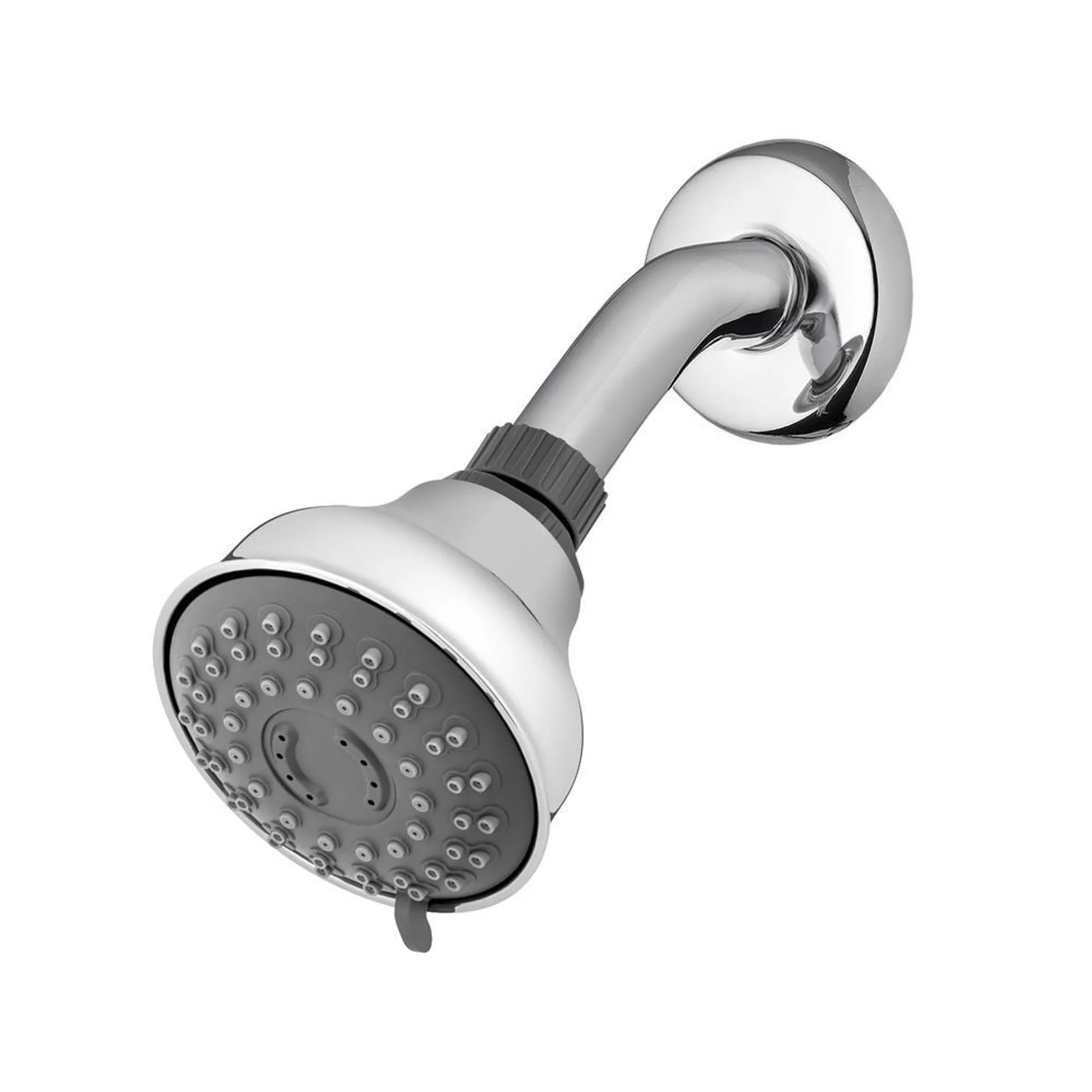 Waterpik® 6-Spray Setting Chrome Fixed Mount Showerhead with PowerPulse® Massage