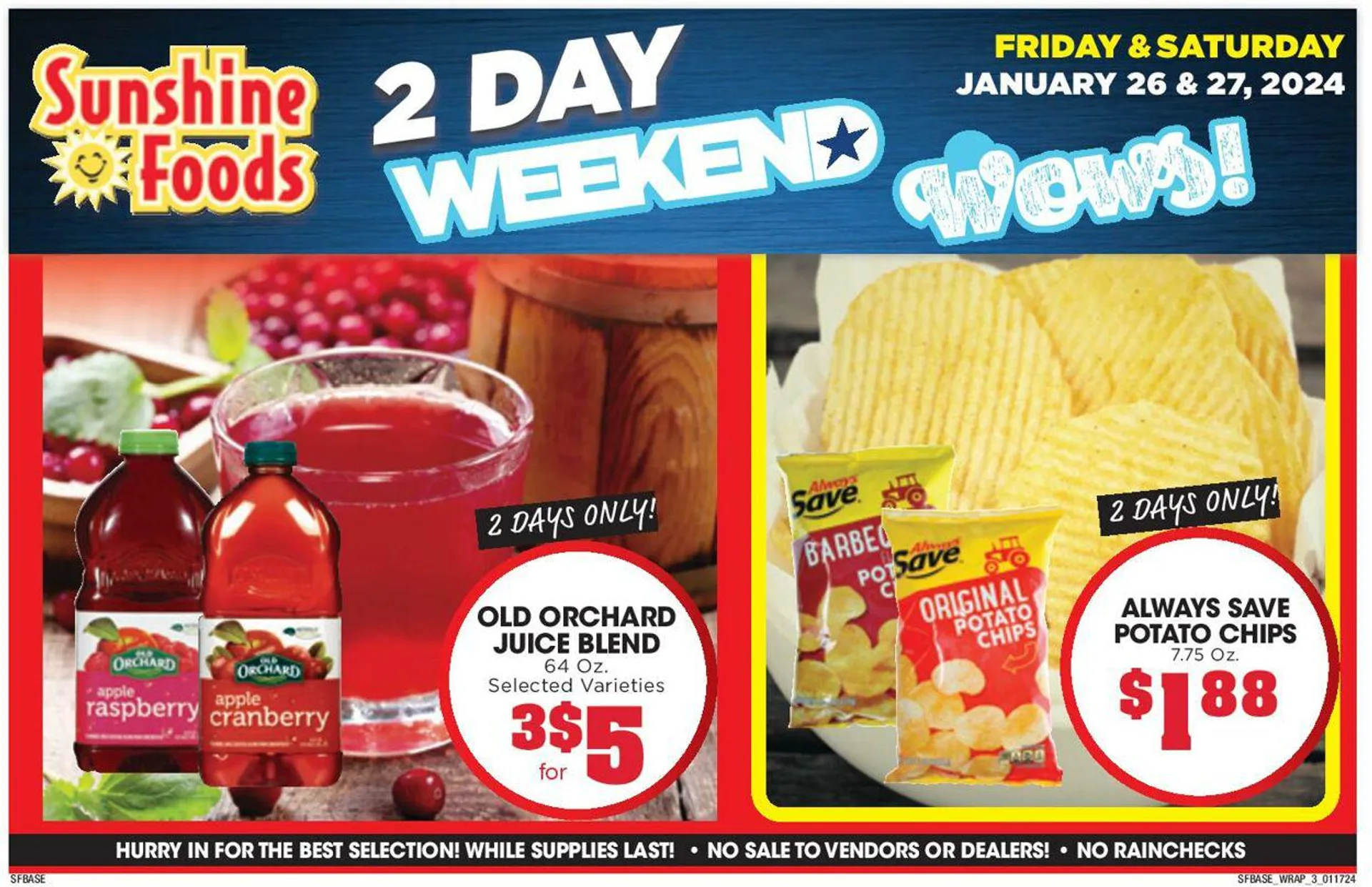 Weekly ad Sunshine Foods from January 24 to January 30 2024 - Page 11