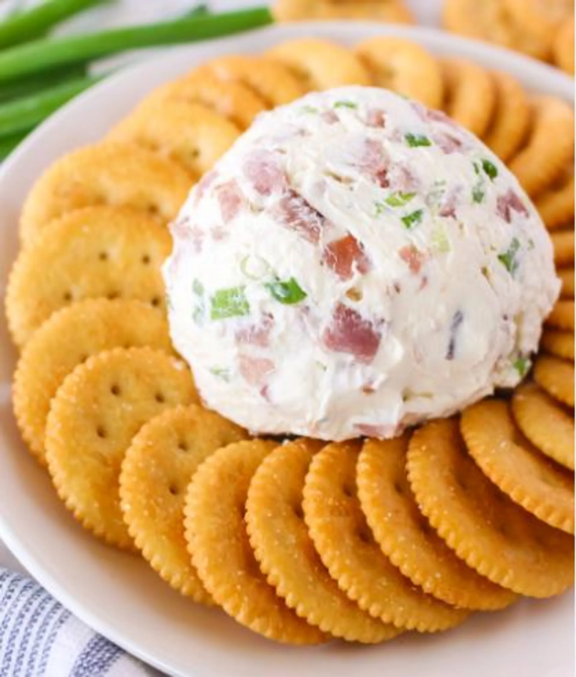 HAM & ONION CHEESEBALL