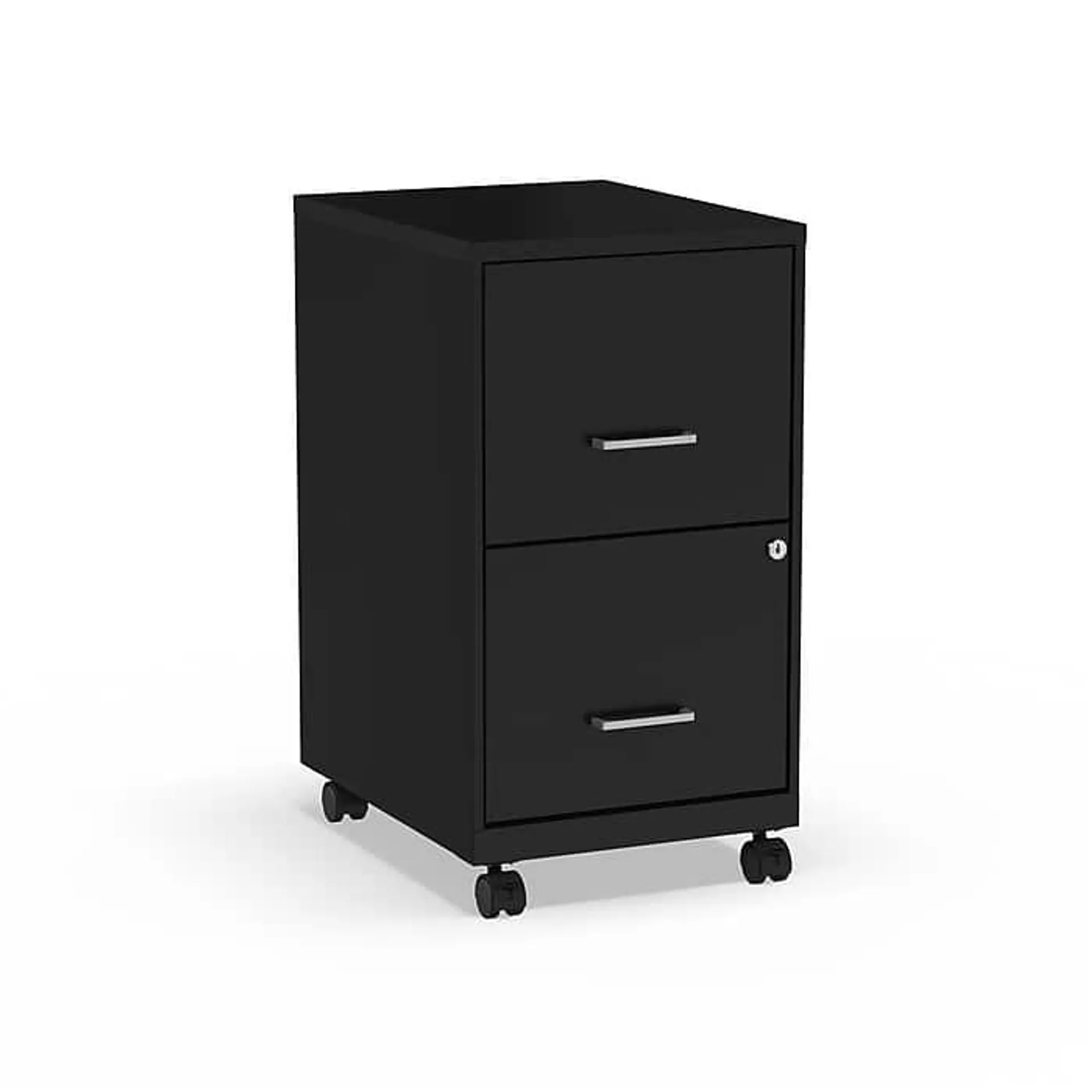 Staples 2-Drawer Light Duty Vertical File Cabinet,