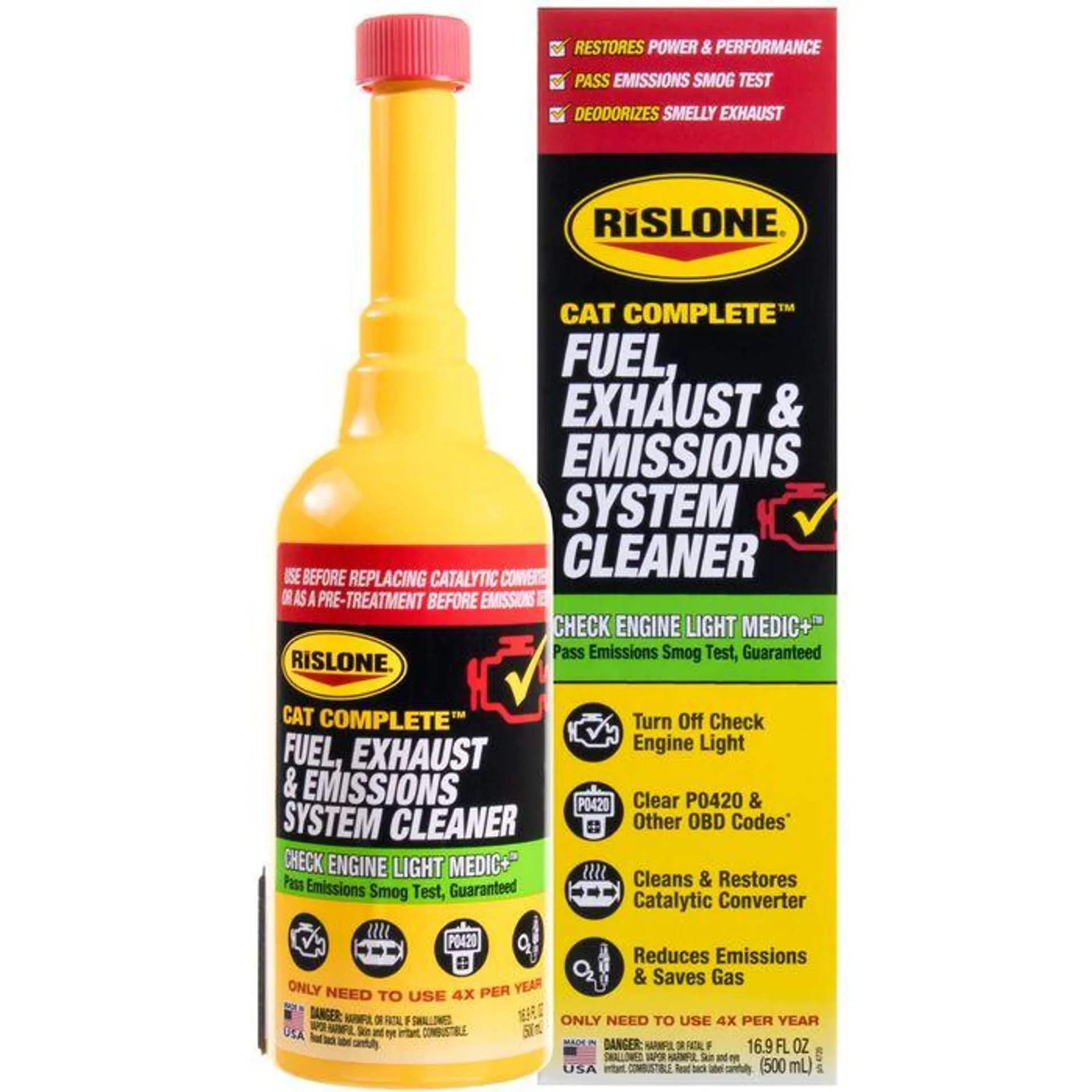 Rislone Fuel, Exhaust and Emission System Cleaner 16.9oz