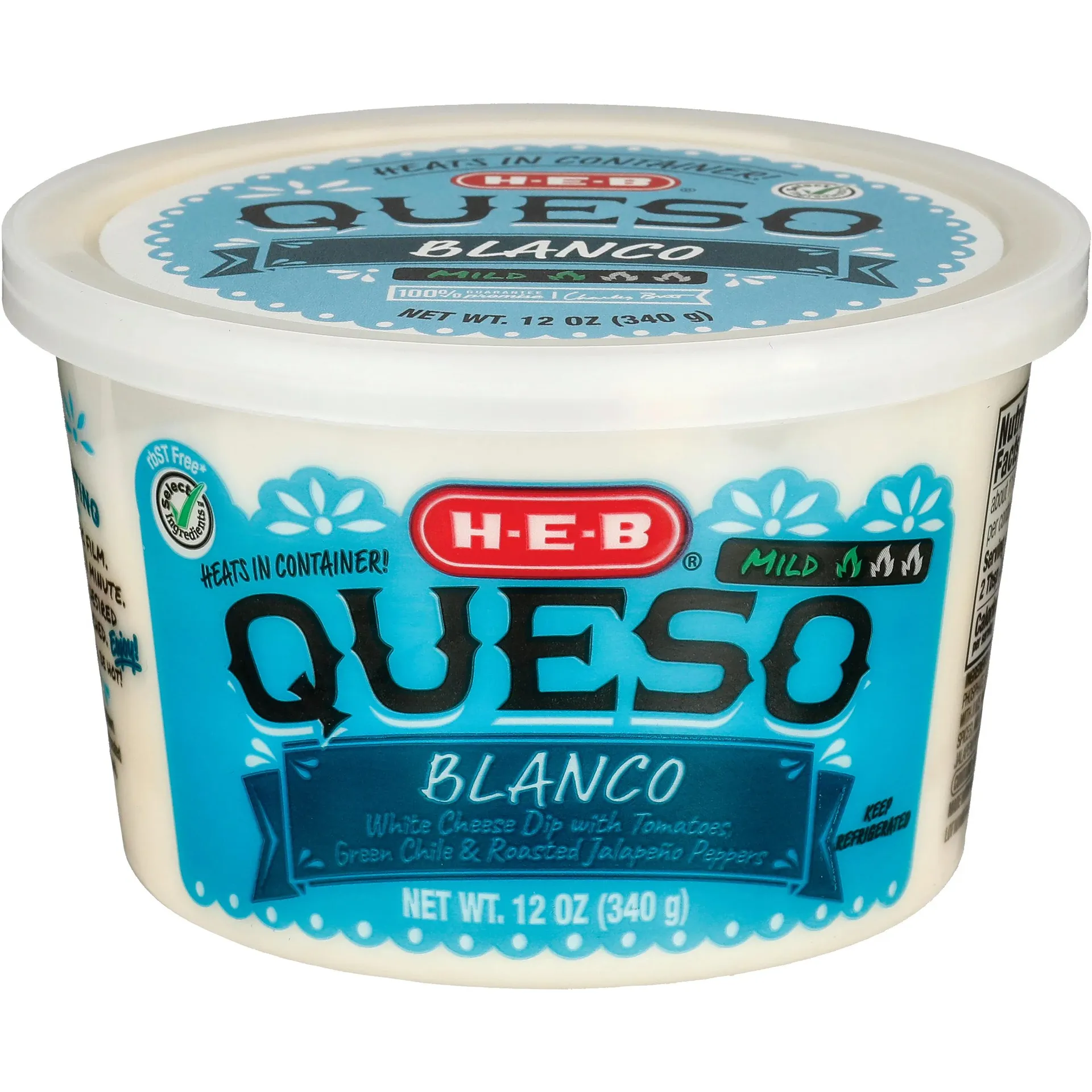 H‑E‑B Queso Blanco Dip - Mild