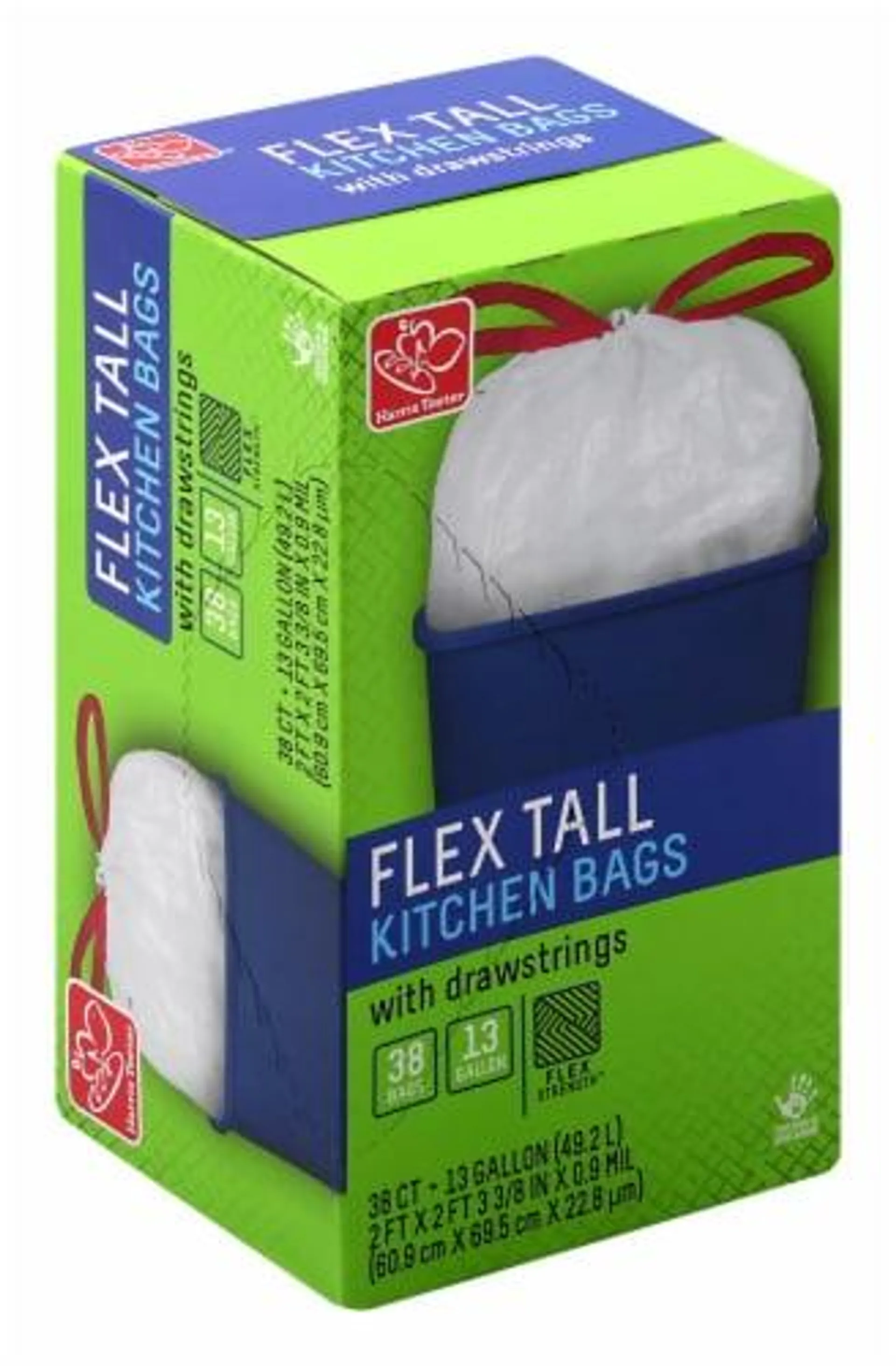 Harris Teeter™ Flex Tall 13 Gallon Kitchen Trash Bags