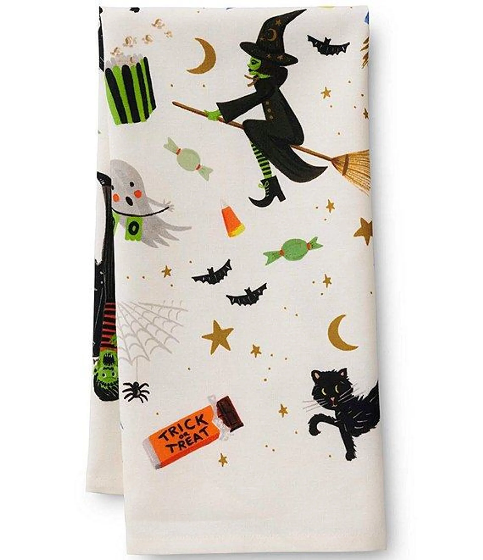 Halloween Parade Tea Towel