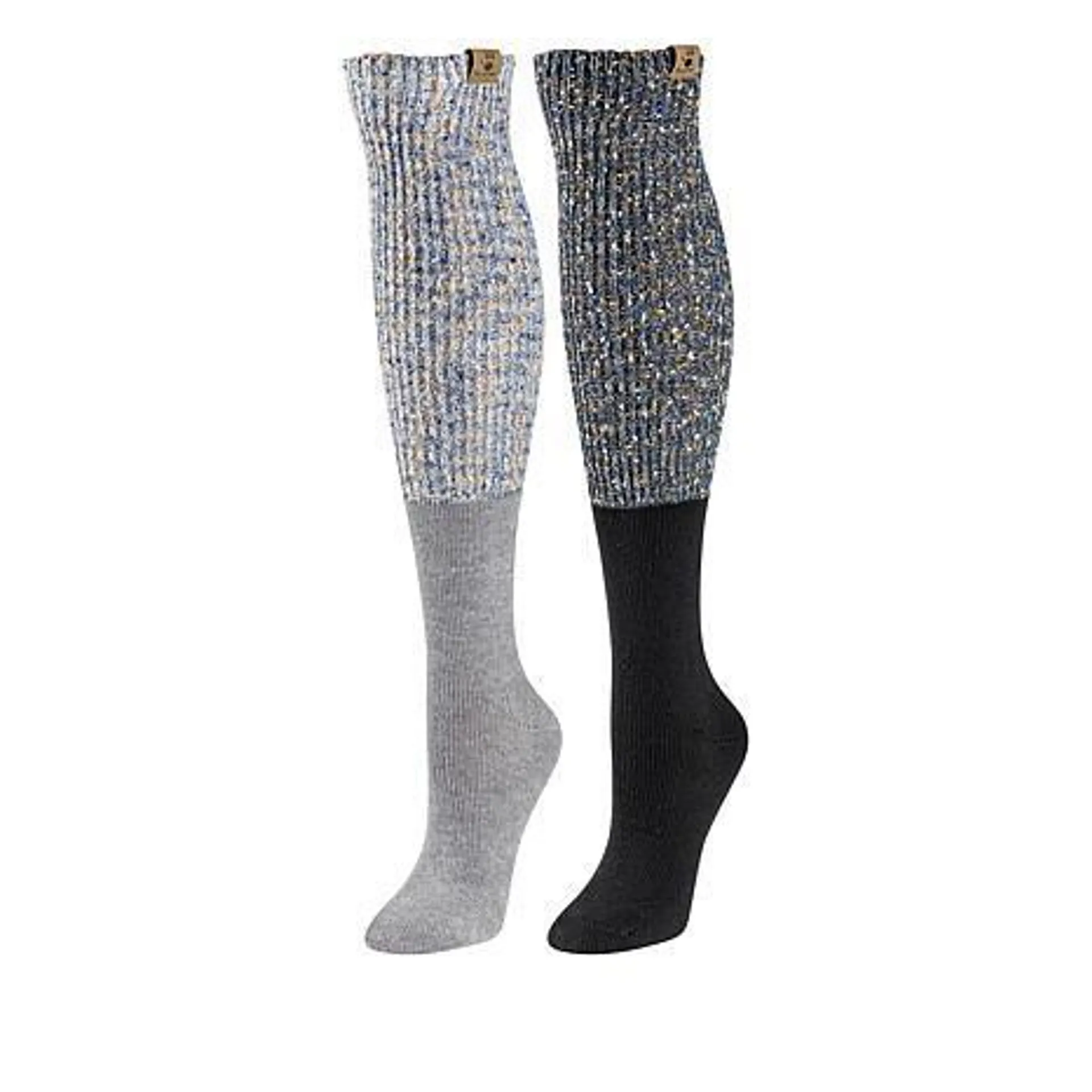 BEARPAW® Bouclé Slouch Knee-High Socks