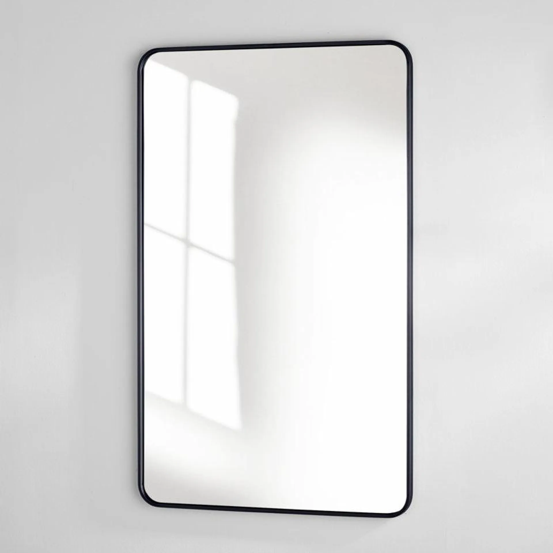 Sabine Metal Rounded Rectangle Wall Mirror