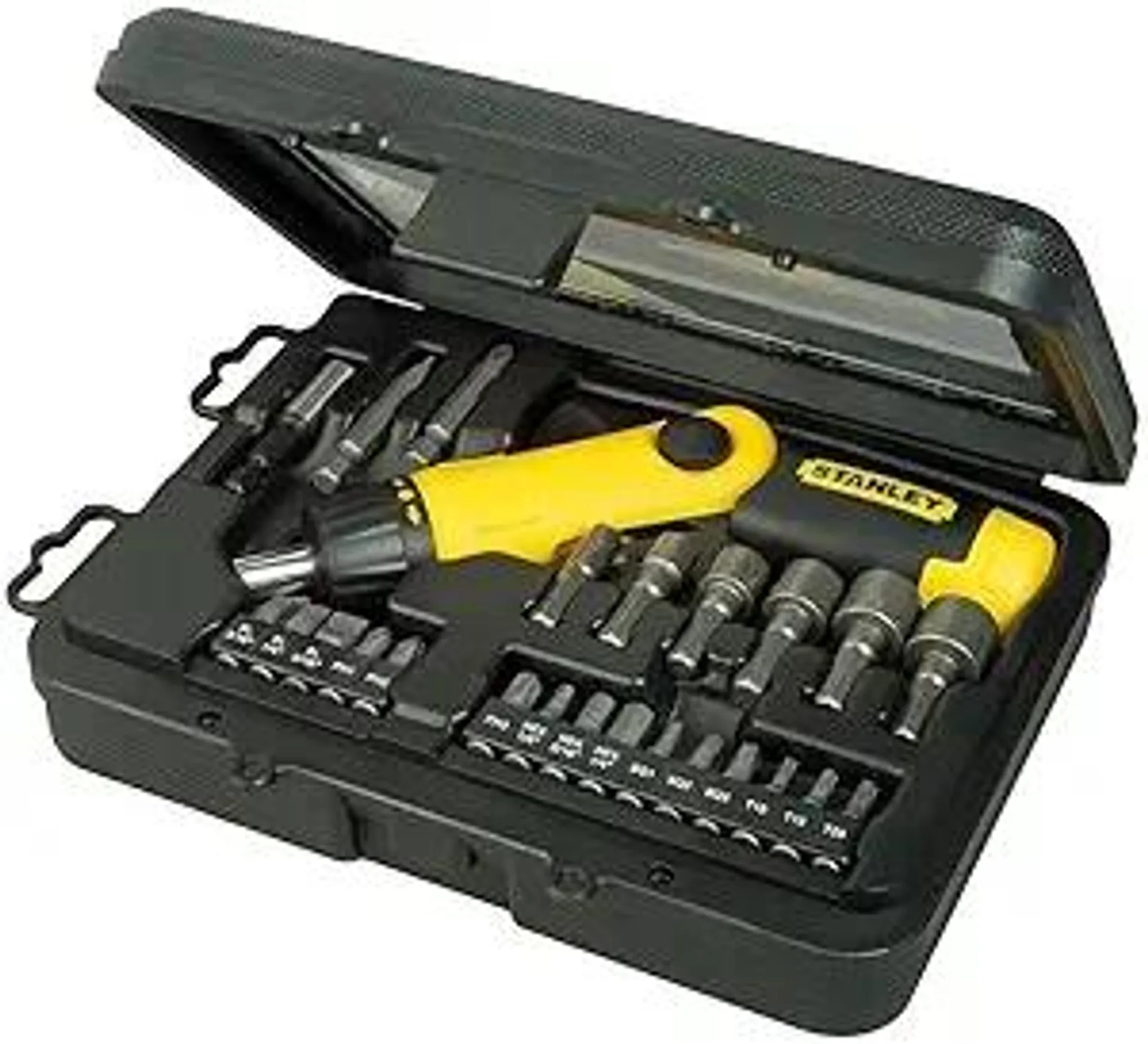 Stanley 0-63-022 Pistol Grip Screwdriver Set (24-piece), Multicolor