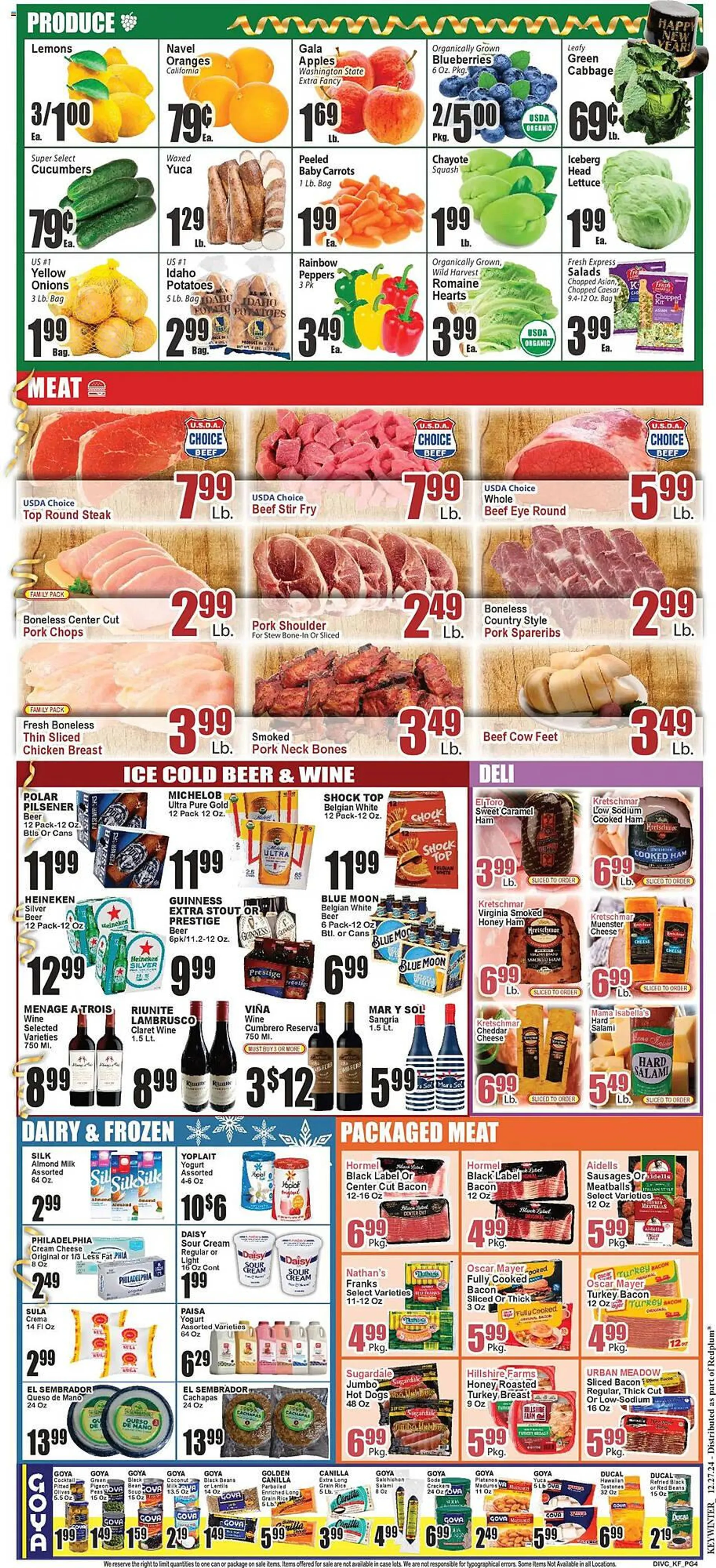 Weekly ad Key Food Weekly Ad from December 27 to January 2 2025 - Page 4