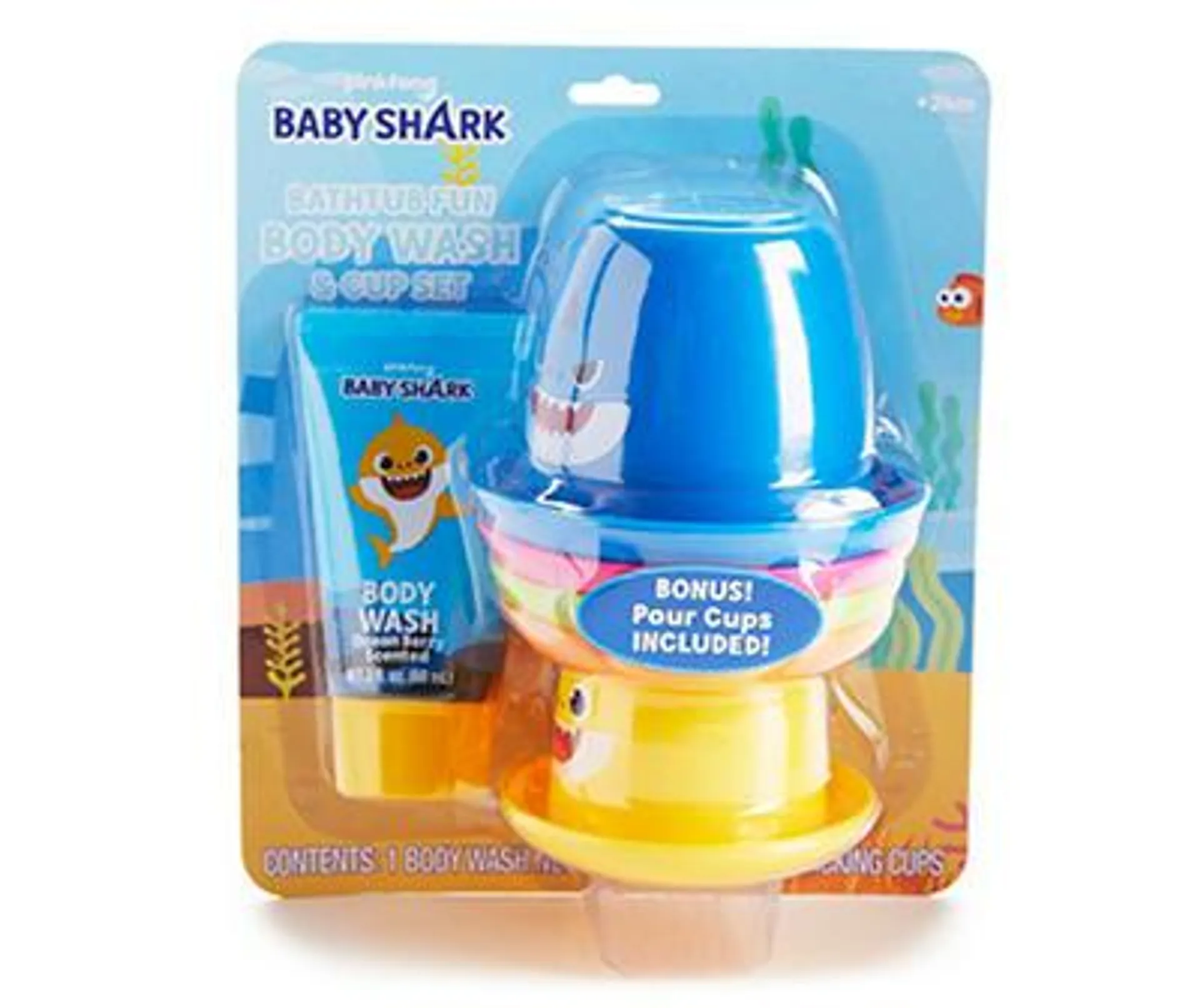 Bathtub Fun Body Wash & Cup Set