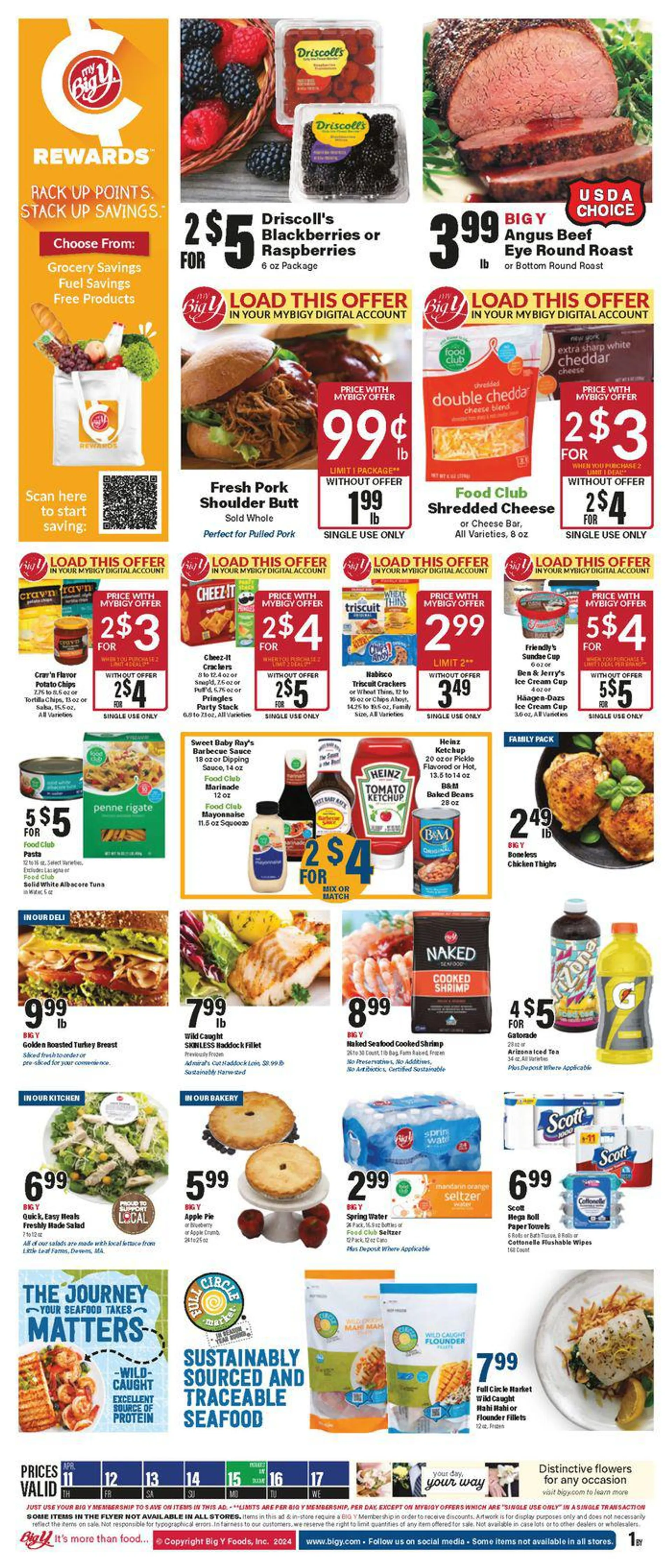 Weekly ad Weekly Ad 11/04 from April 11 to April 17 2024 - Page 1