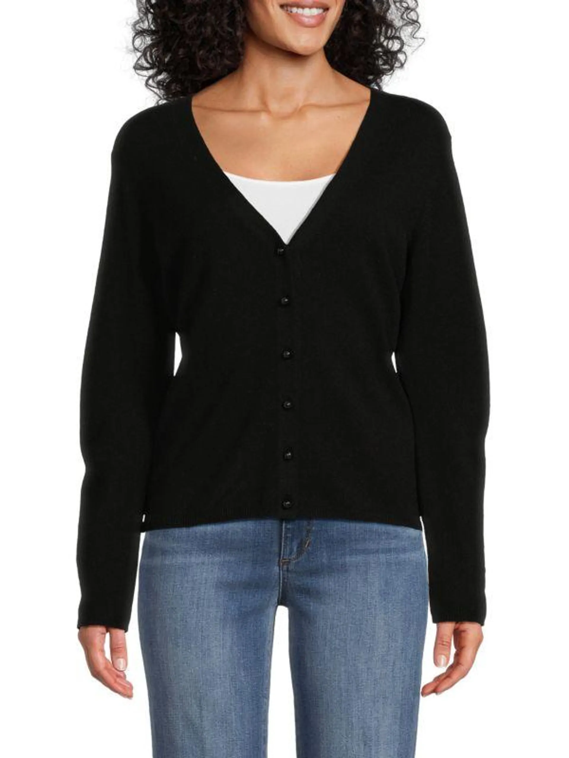 ​Wool & Cashmere Blend Cardigan