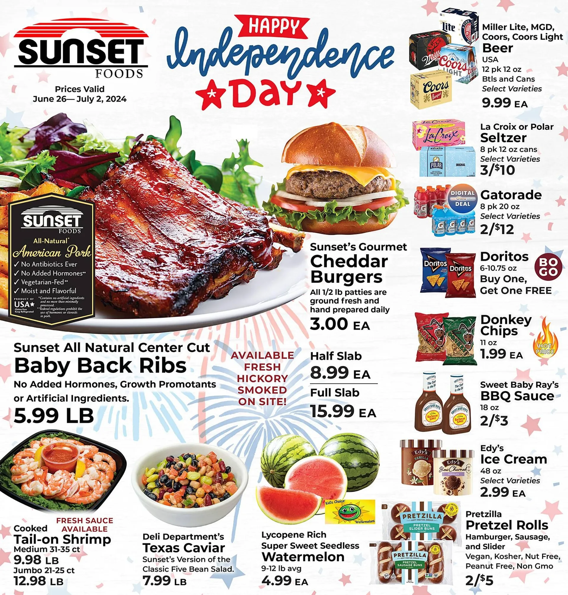 Sunset Foods Weekly Ad - 1