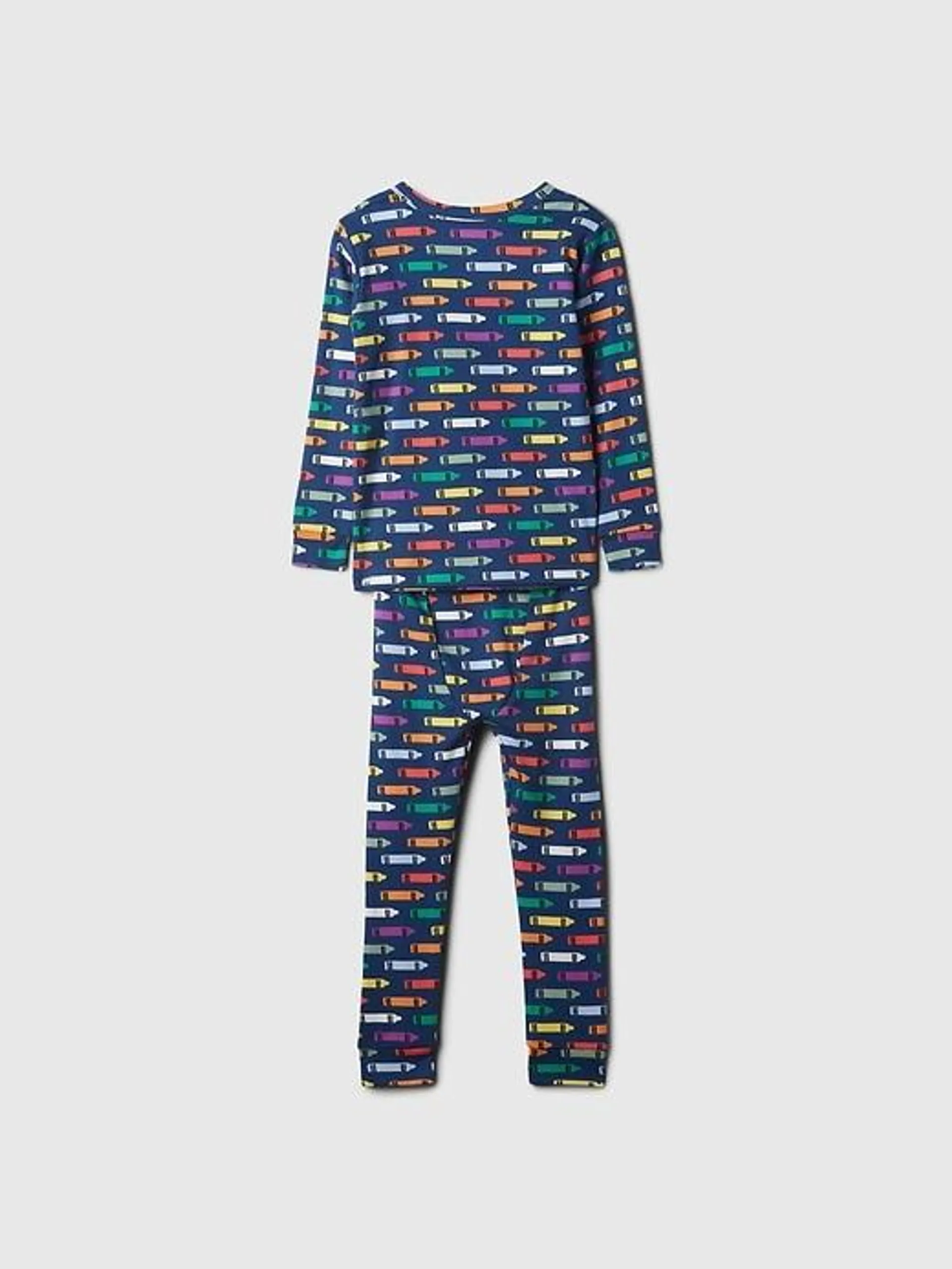 babyGap Organic Cotton Crayon PJ Set