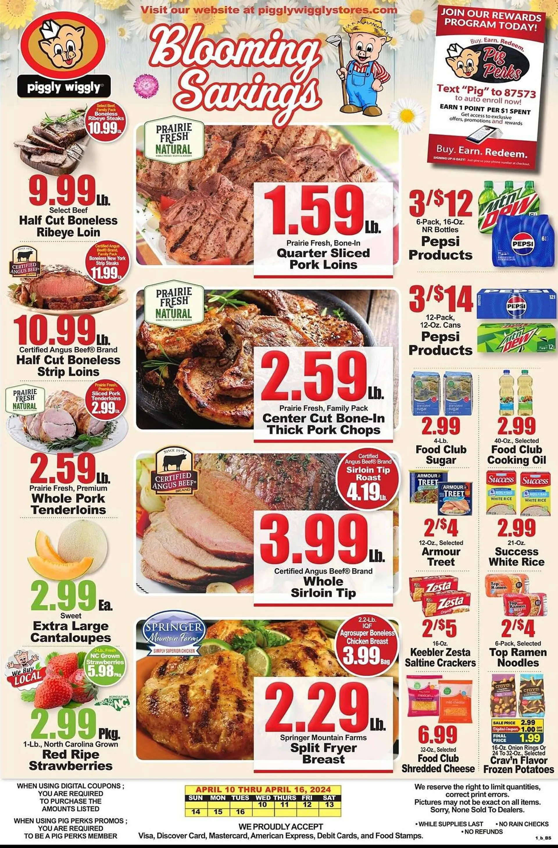 Weekly ad Piggly Wiggly Weekly Ad from April 10 to April 23 2024 - Page 