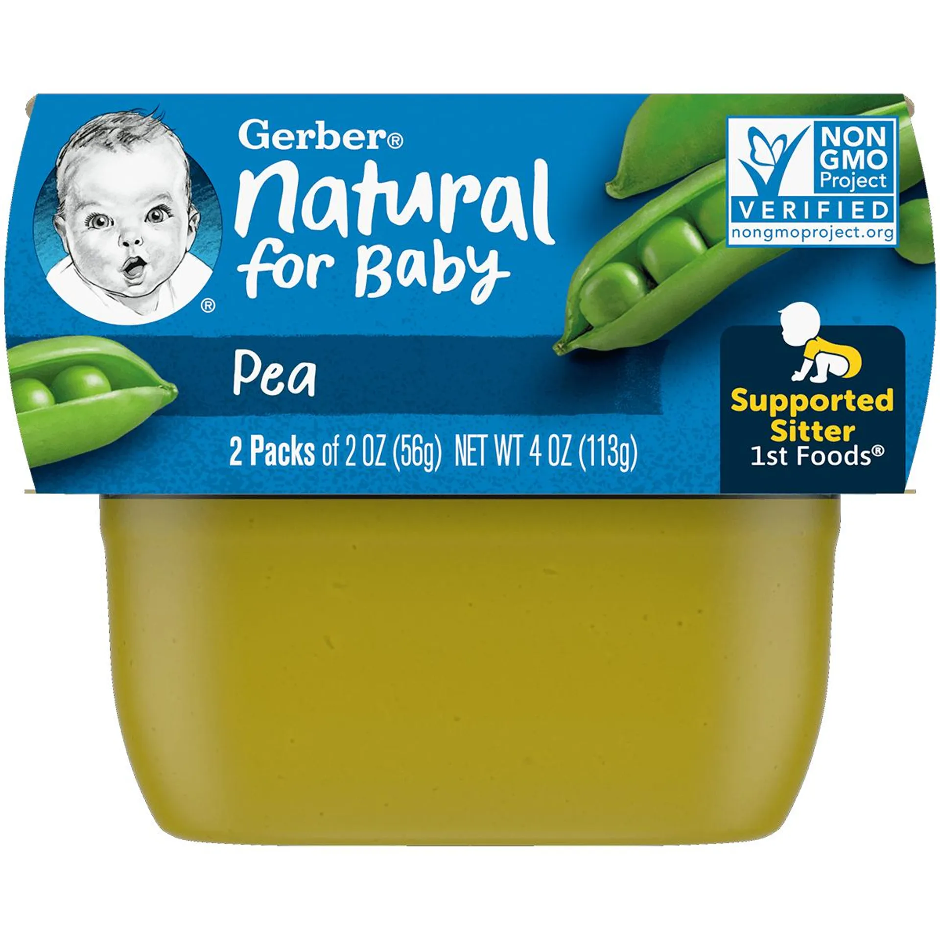 Gerber 1st Foods Peas 4oz