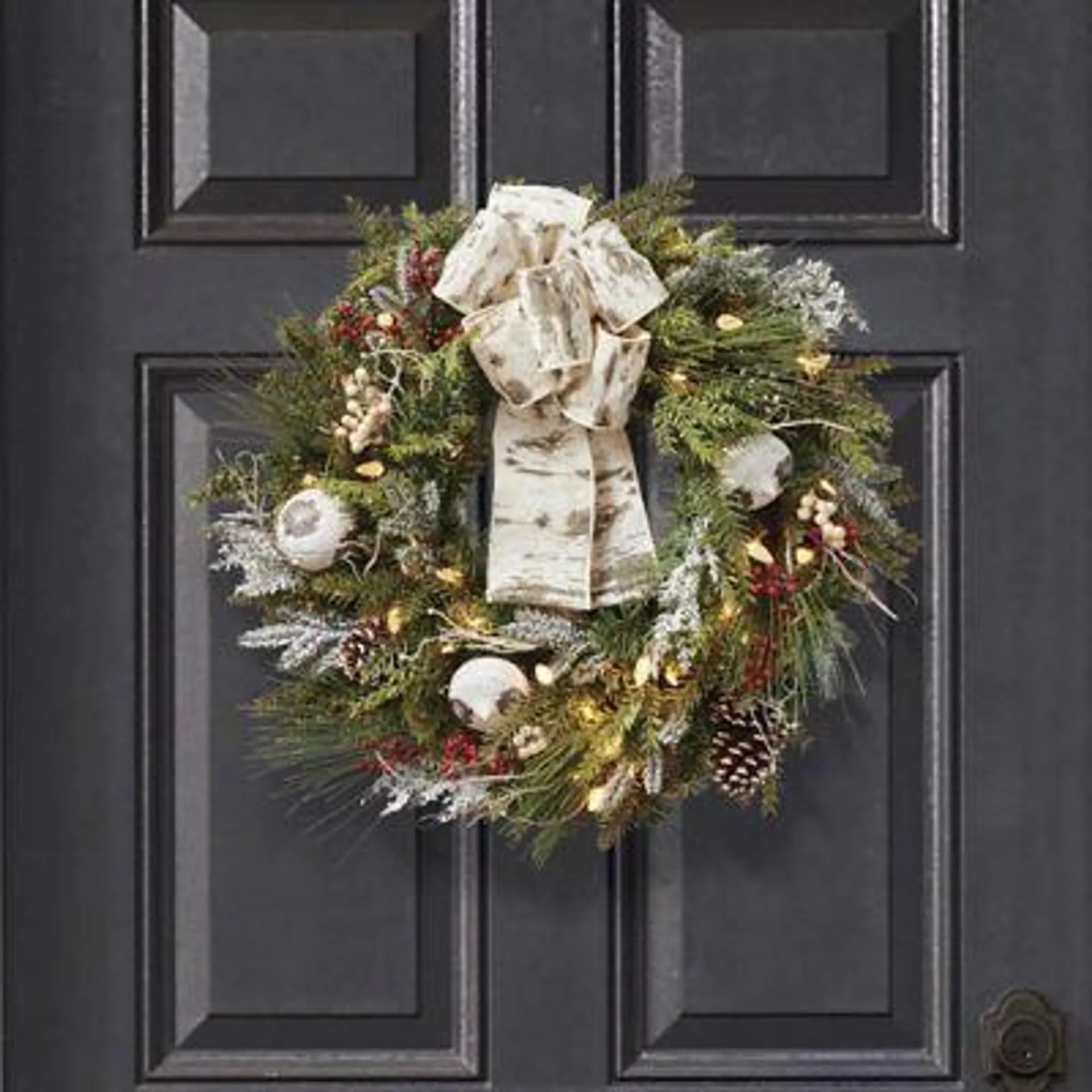 Woodland Outdoor Window Wreath