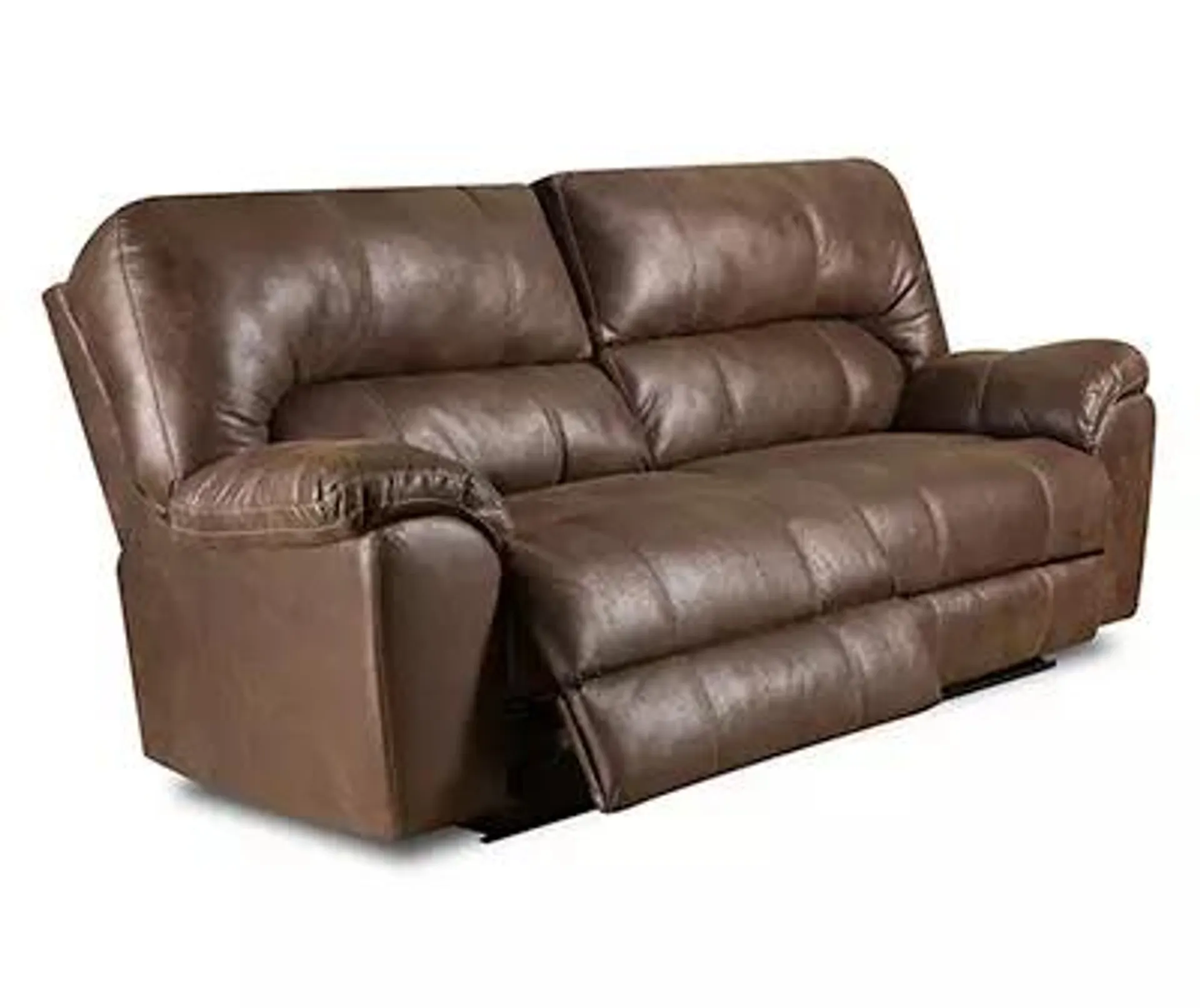 Stallion Brown Reclining Sofa