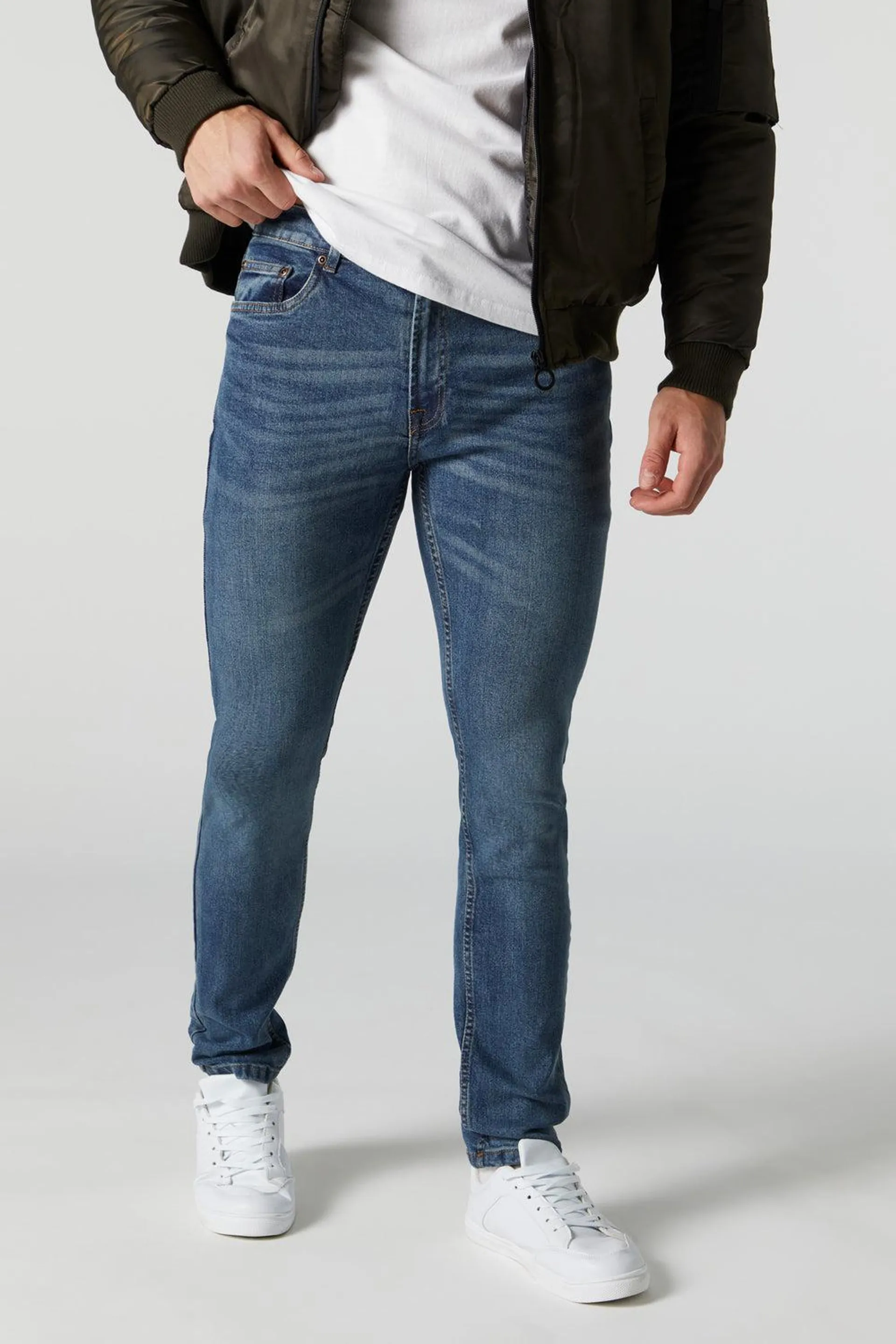 Medium Wash Slim Jean