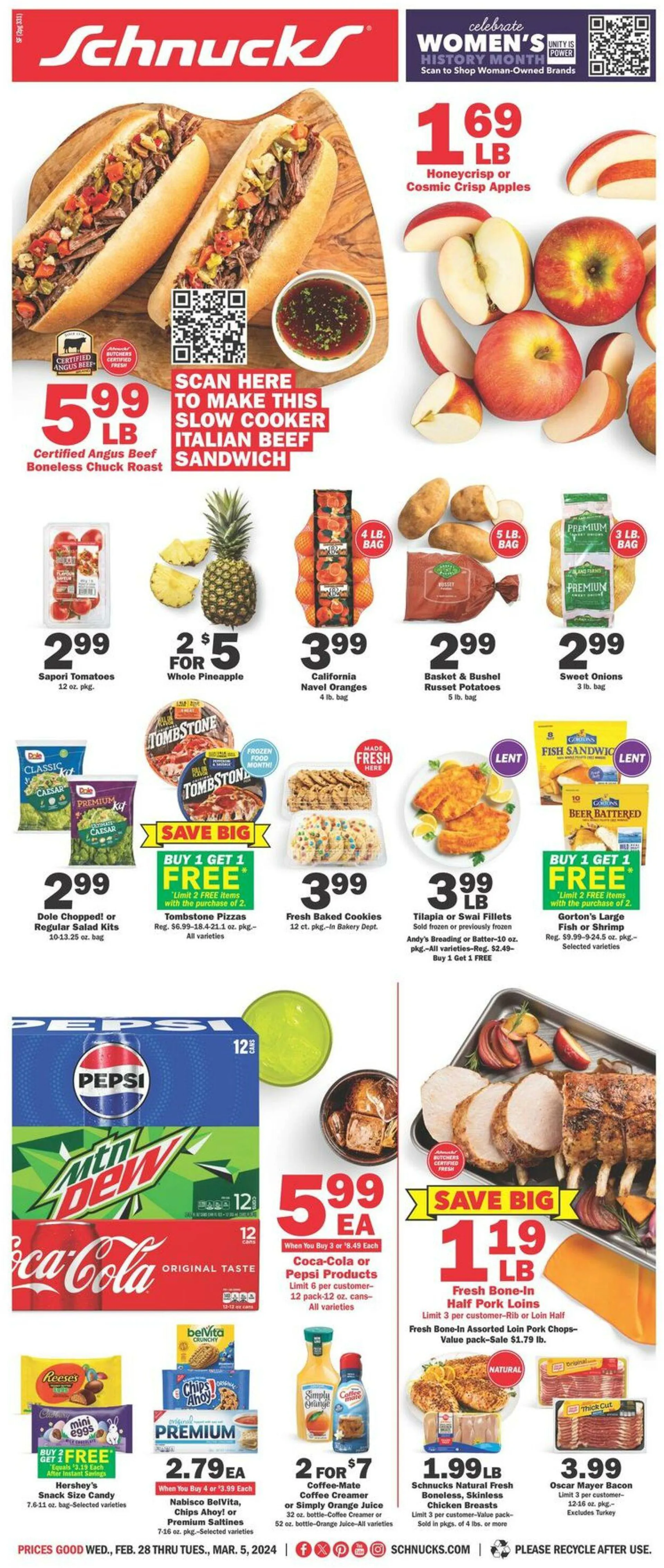 Weekly ad Schnucks Current weekly ad from February 28 to March 5 2024 - Page 