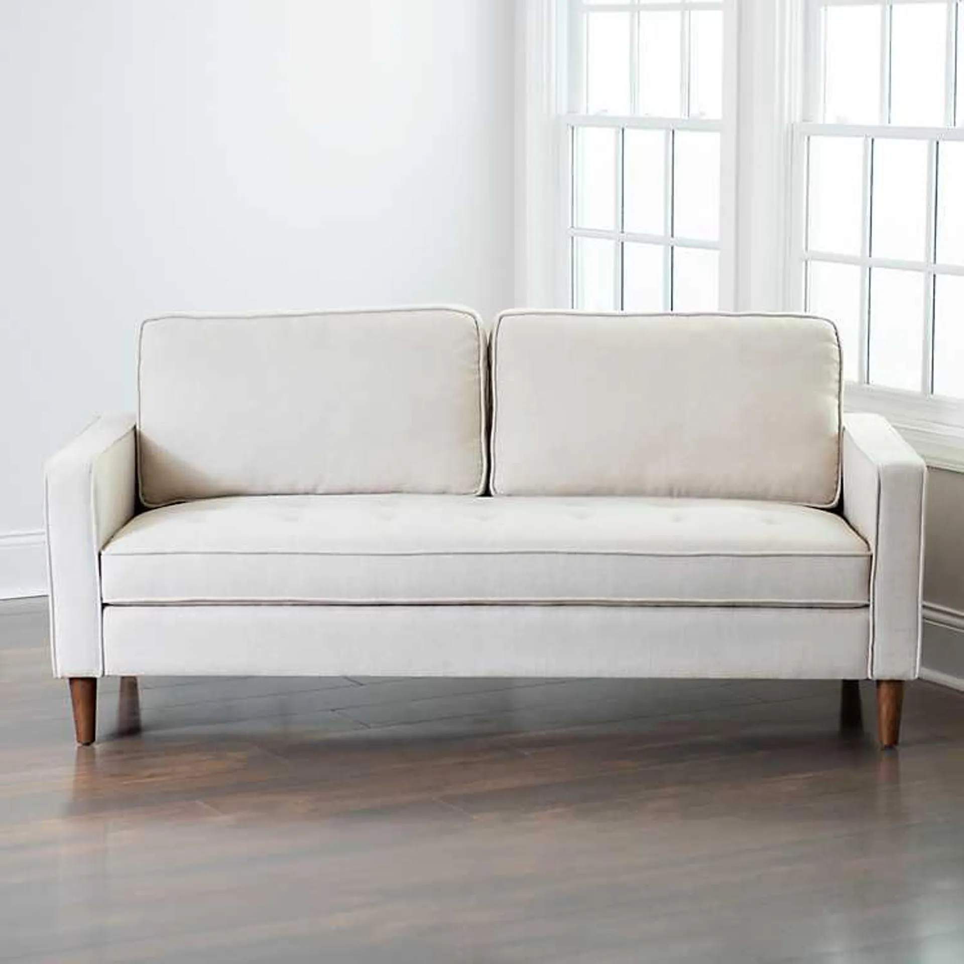 Wyatt Ecru Woven Sofa