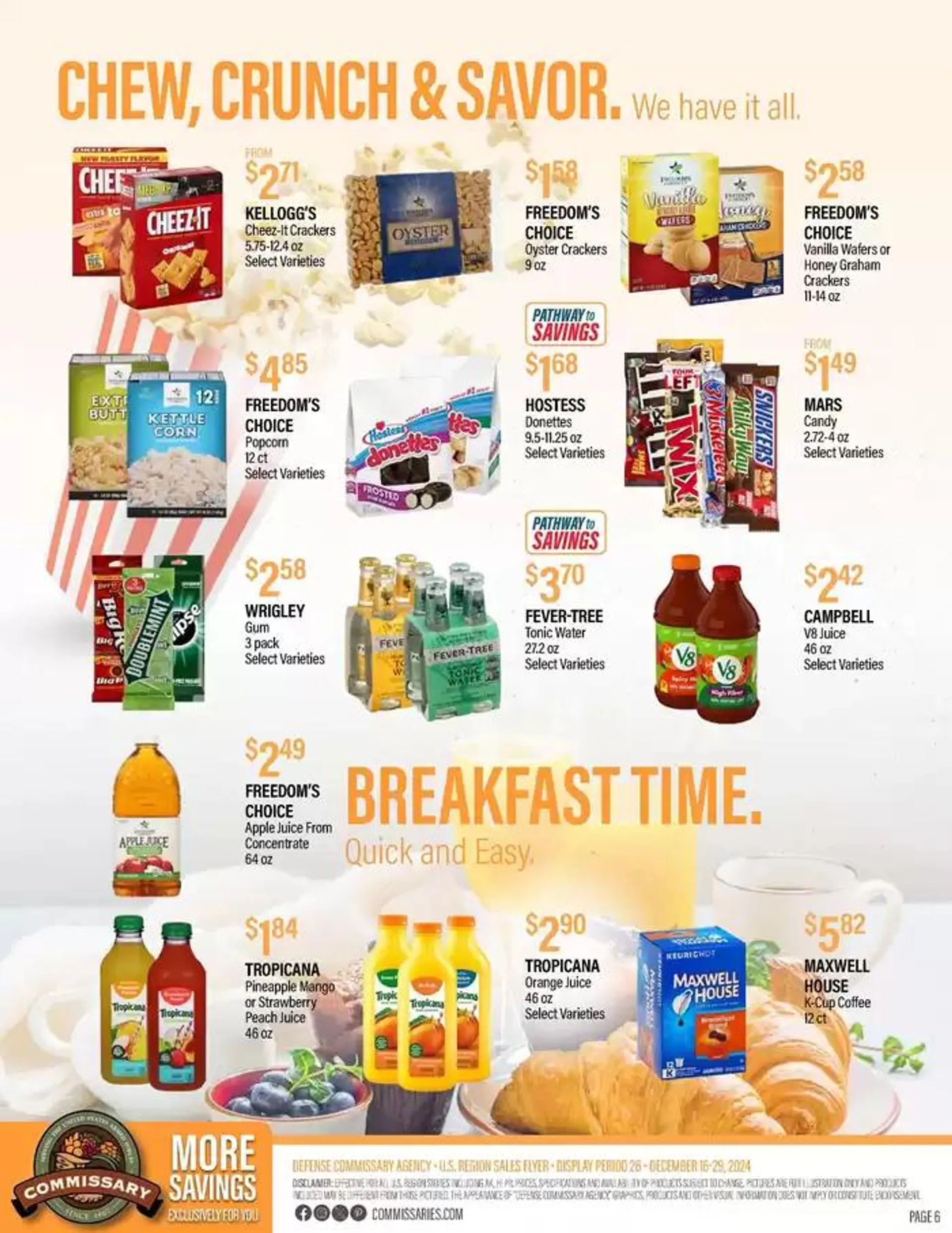 Weekly ad Flyer Commissary from December 16 to December 29 2024 - Page 6