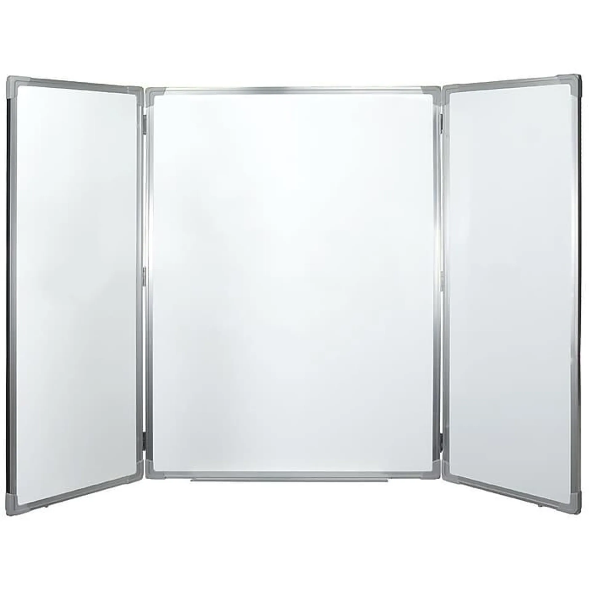 Excello Global Products Magnetic Dry-Erase Folding Whiteboard,