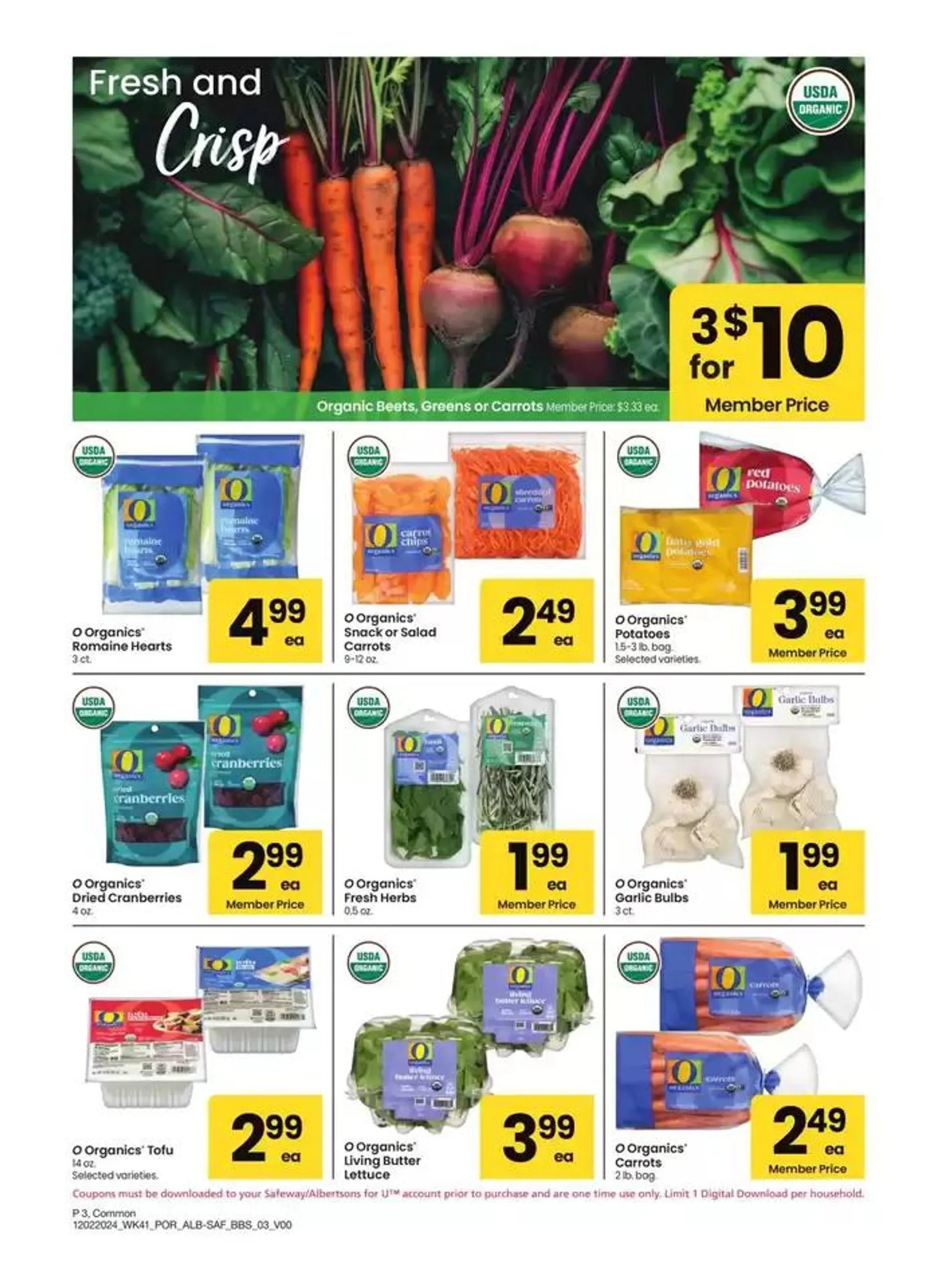 Weekly ad Albertsons - Portland - BBS from December 2 to January 5 2025 - Page 3