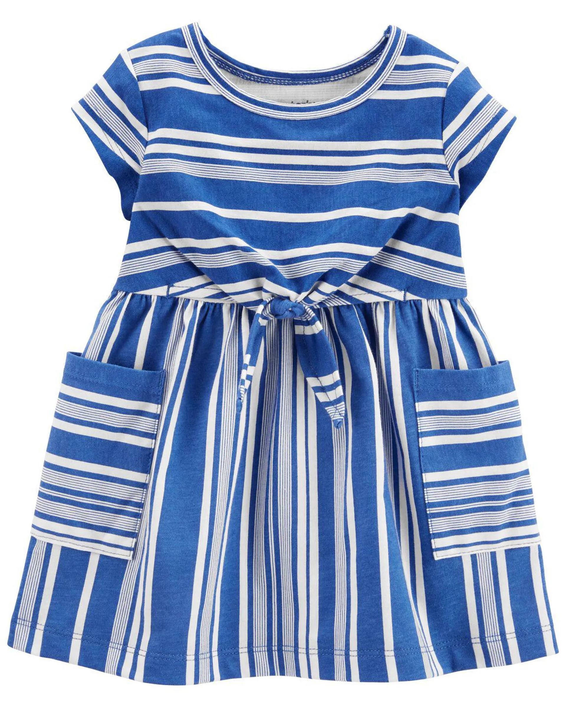 Baby Striped 100% Cotton Dress