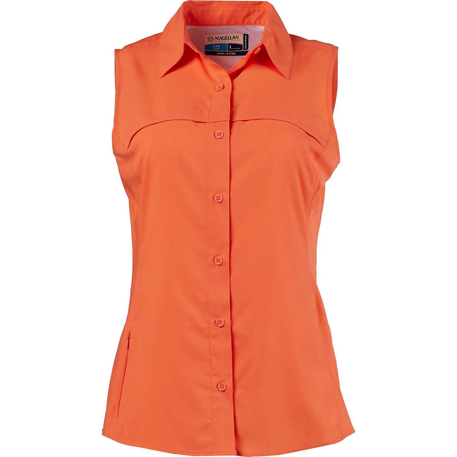 Magellan Outdoors Women's Overcast Sleeveless Fishing Shirt