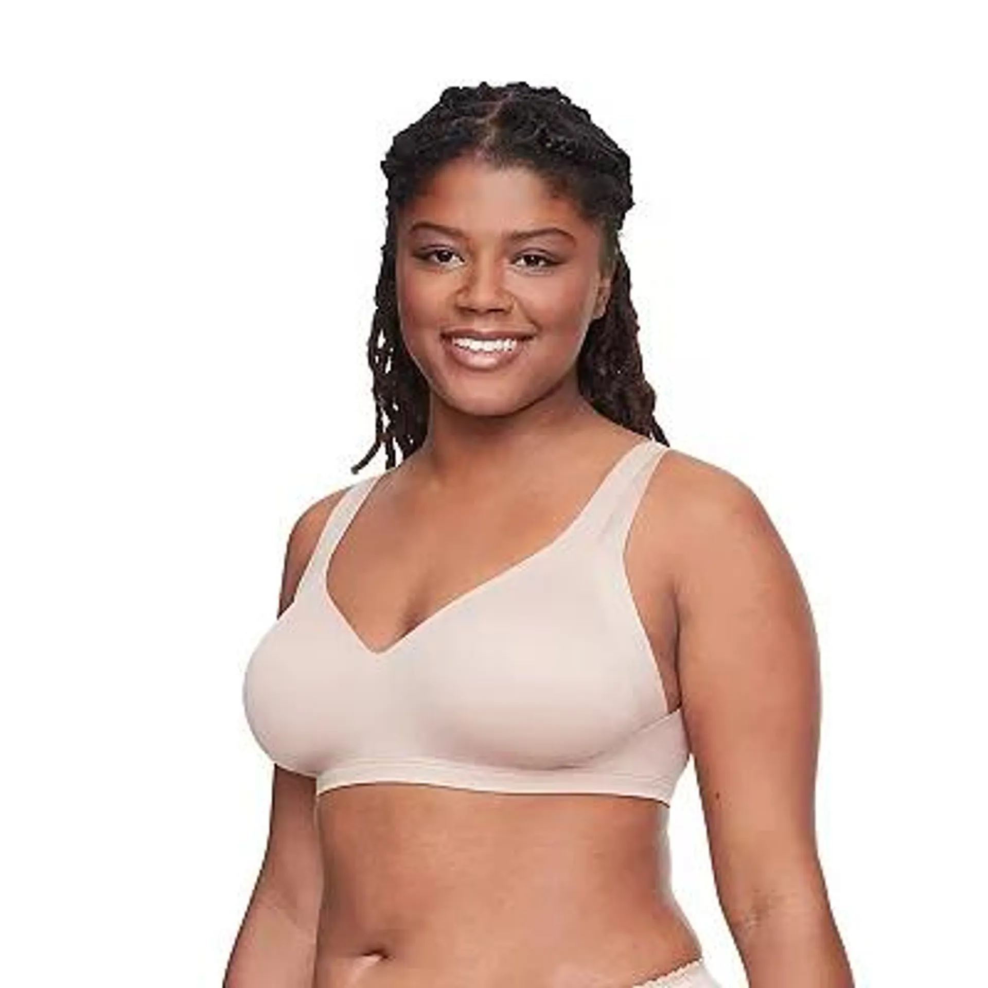 Warners No Side Effects® Underarm and Back-Smoothing Comfort Wireless Lightly Lined T-Shirt Bra RA2231A