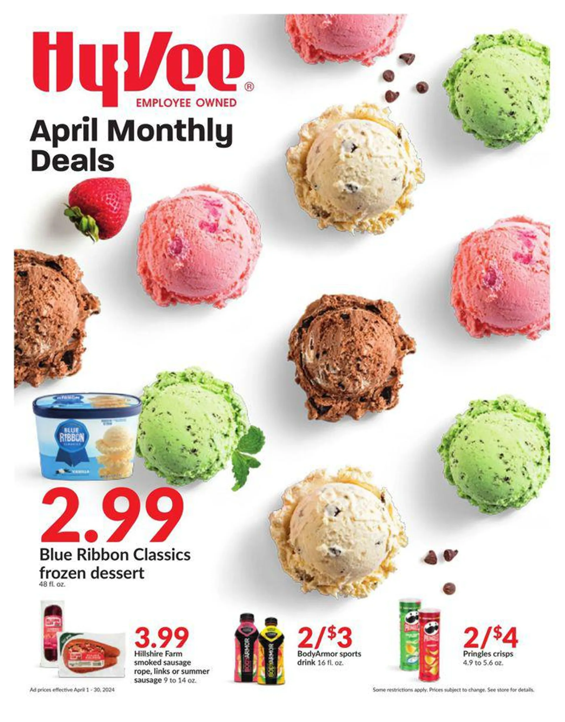 Weekly ad April Monthly Deals from April 2 to April 30 2024 - Page 1