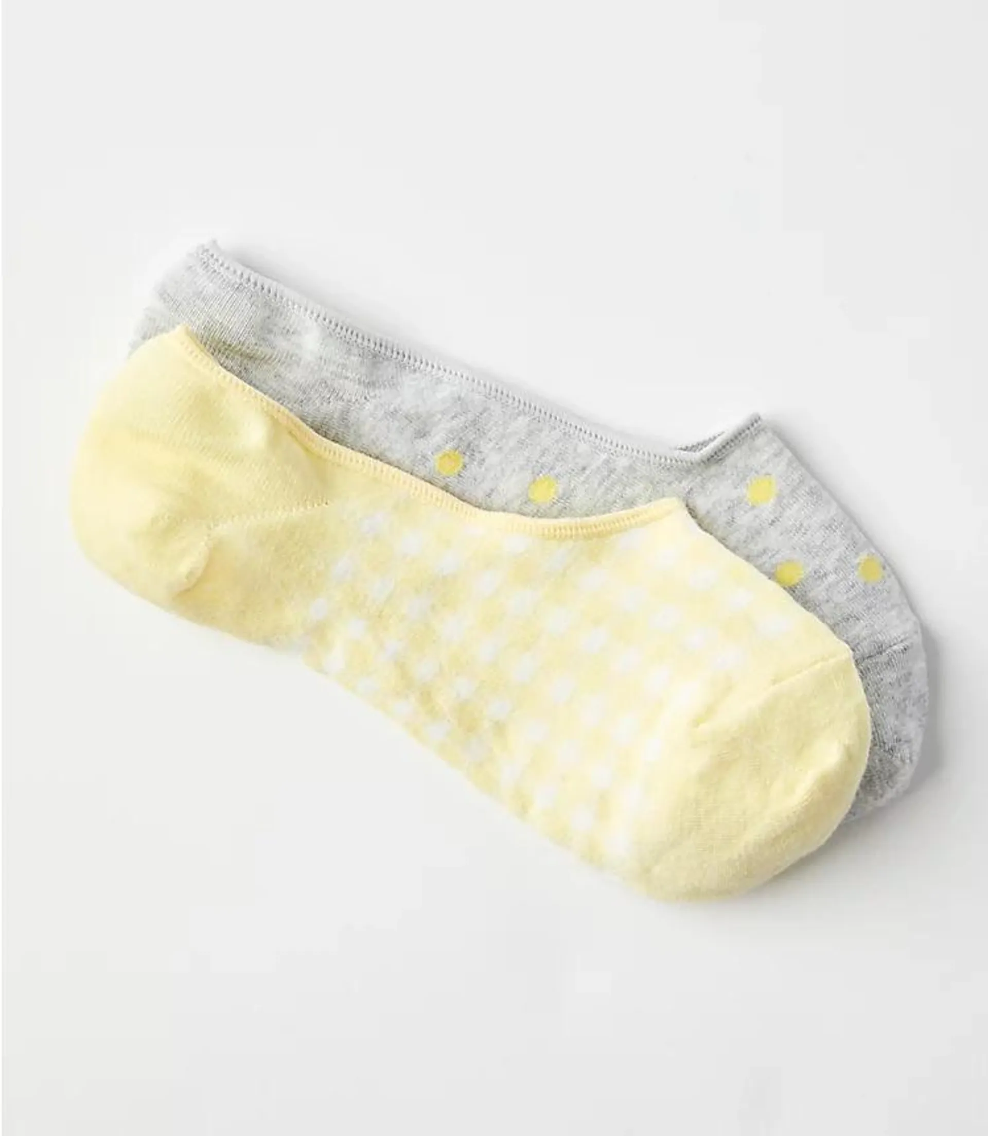 Gingham & Dot No Show Sock Set