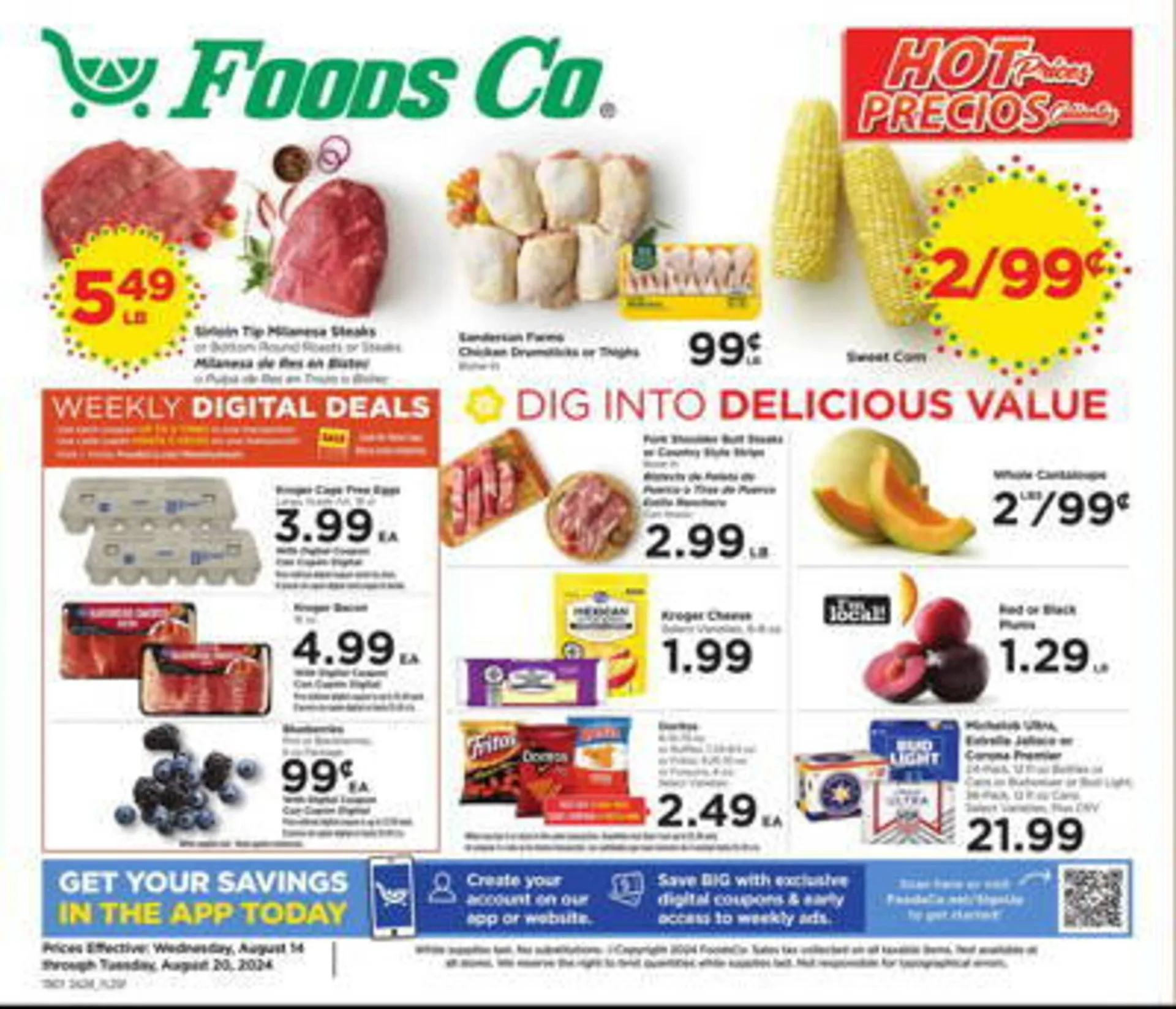 Foods Co Weekly Ad - 1