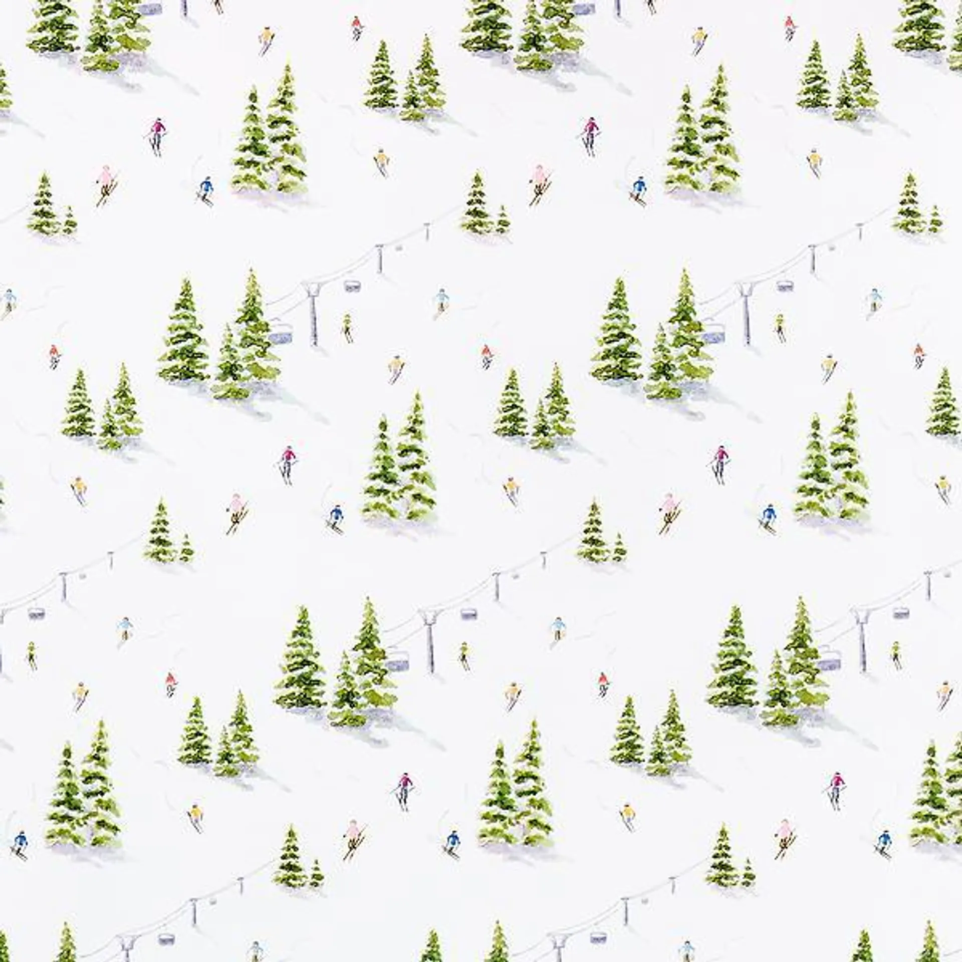 Taylor Paladino Ski Slope Wrapping Paper