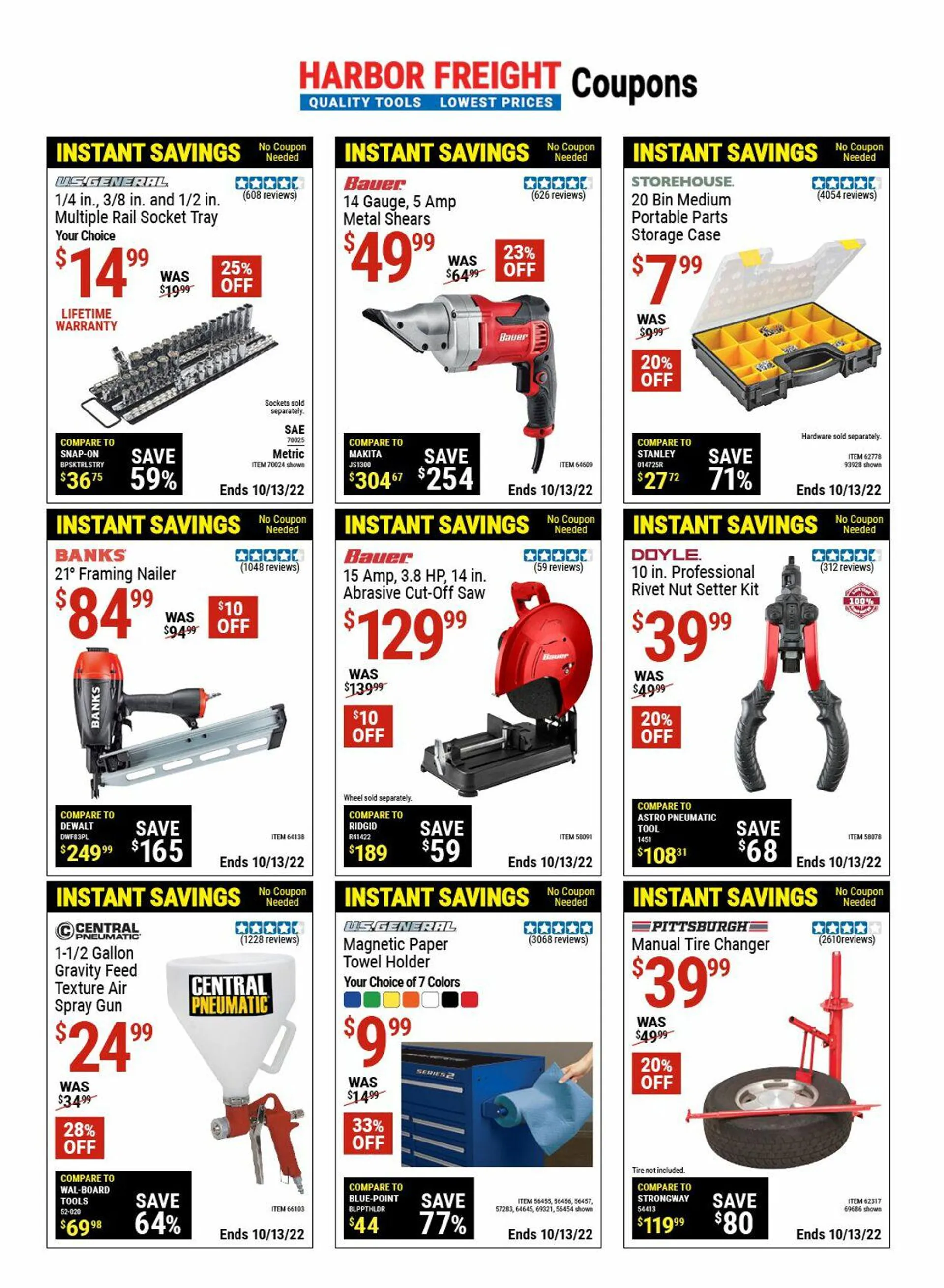 Harbor Freight Current weekly ad - 12