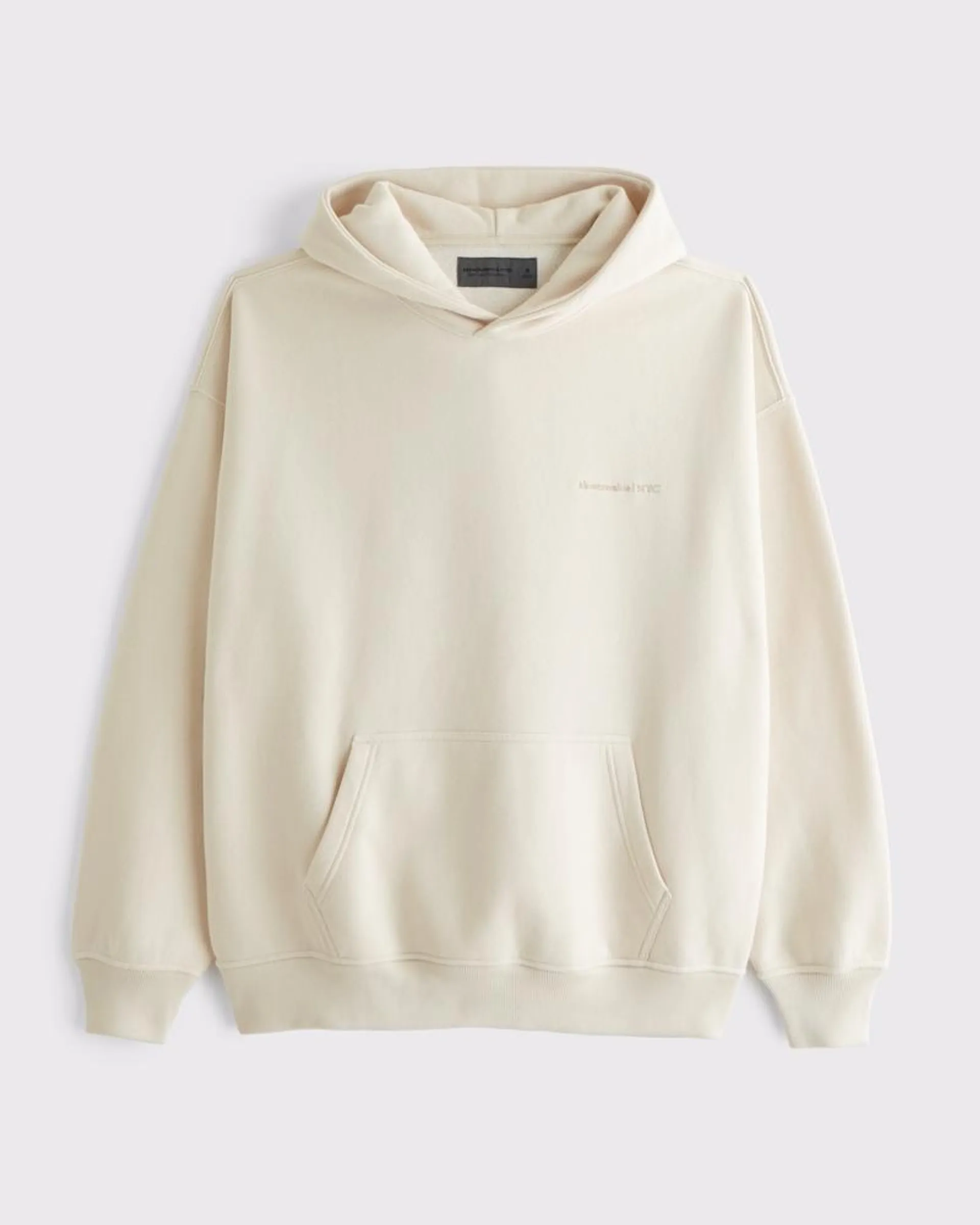 Micro-Logo Popover Hoodie