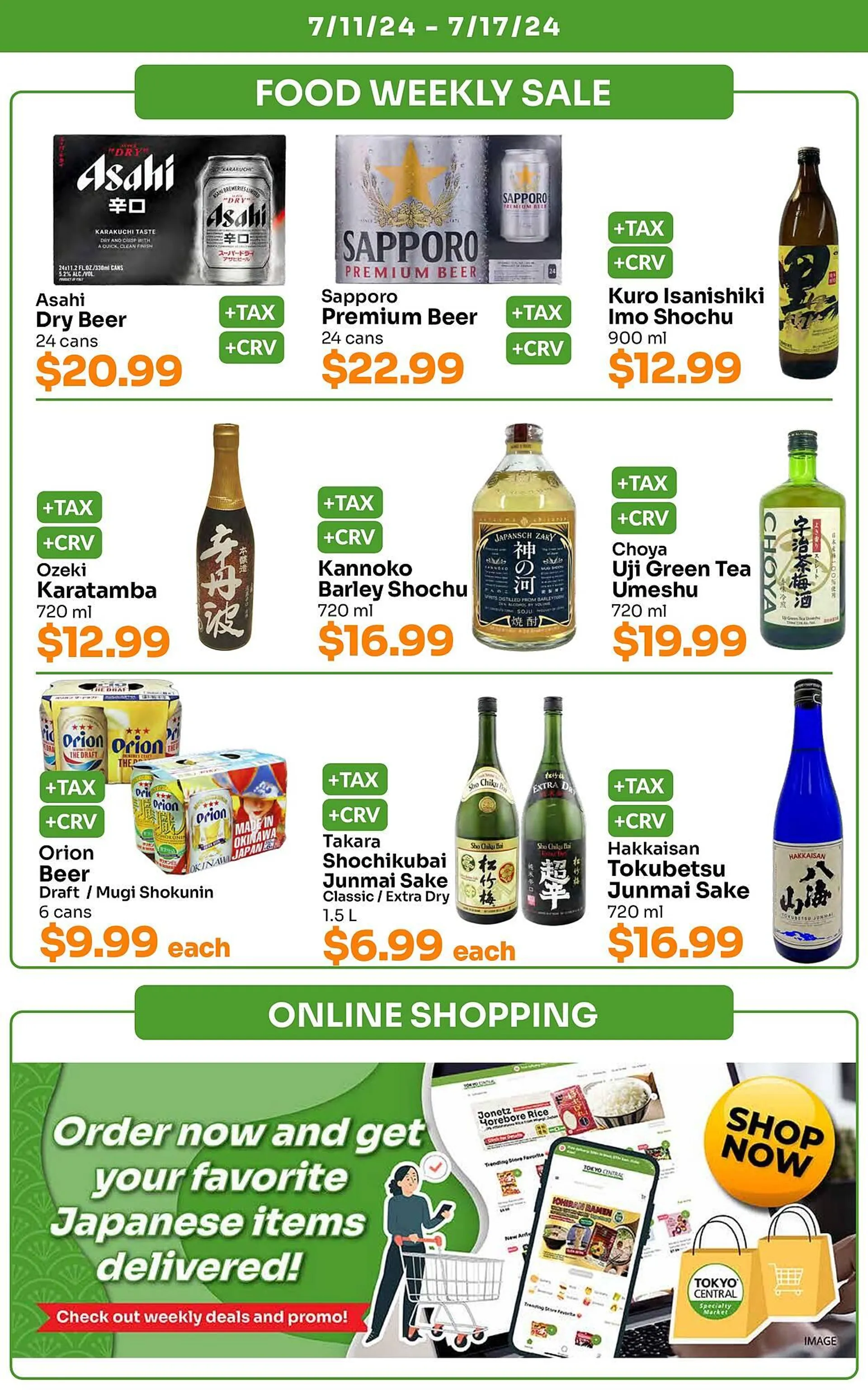 Weekly ad Tokyo Central Specialty Market Weekly Ad from July 11 to July 17 2024 - Page 4