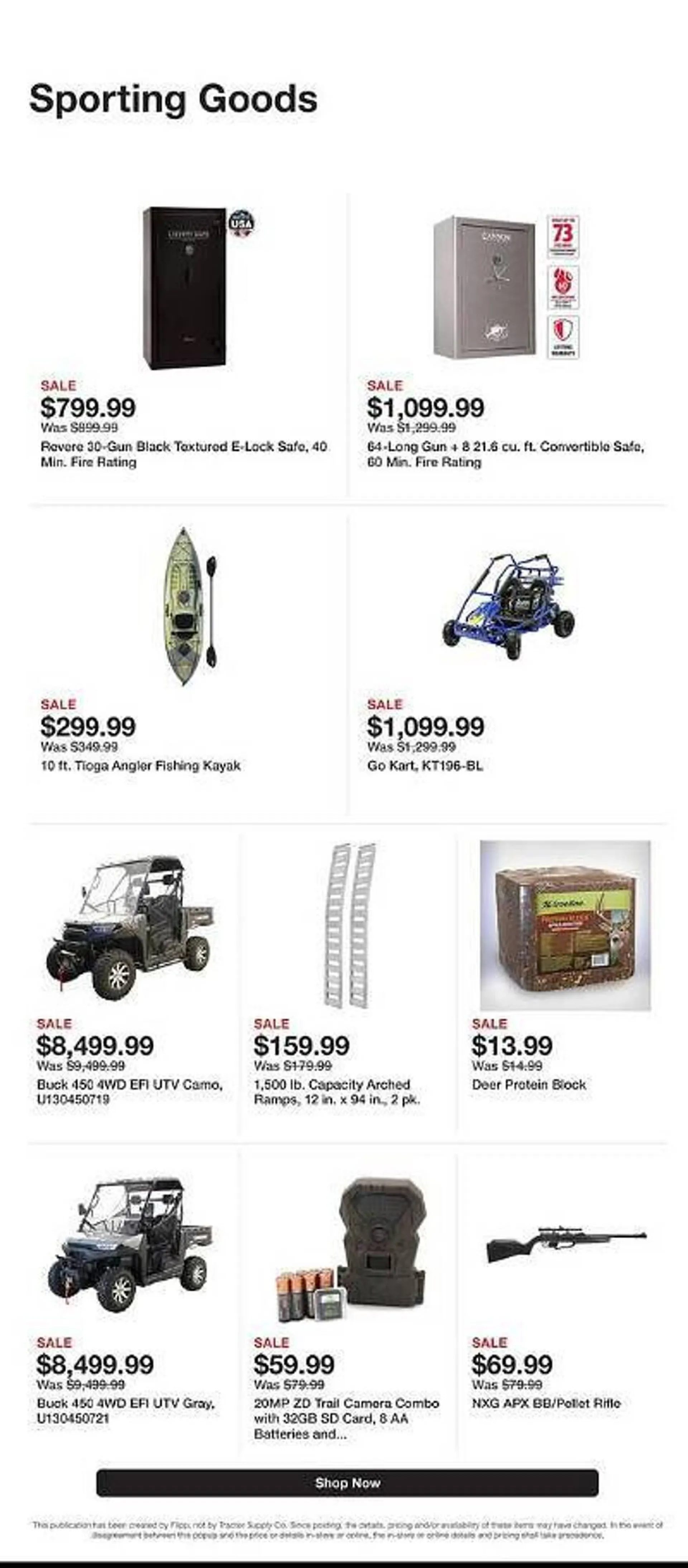 Tractor Supply Company ad - 2