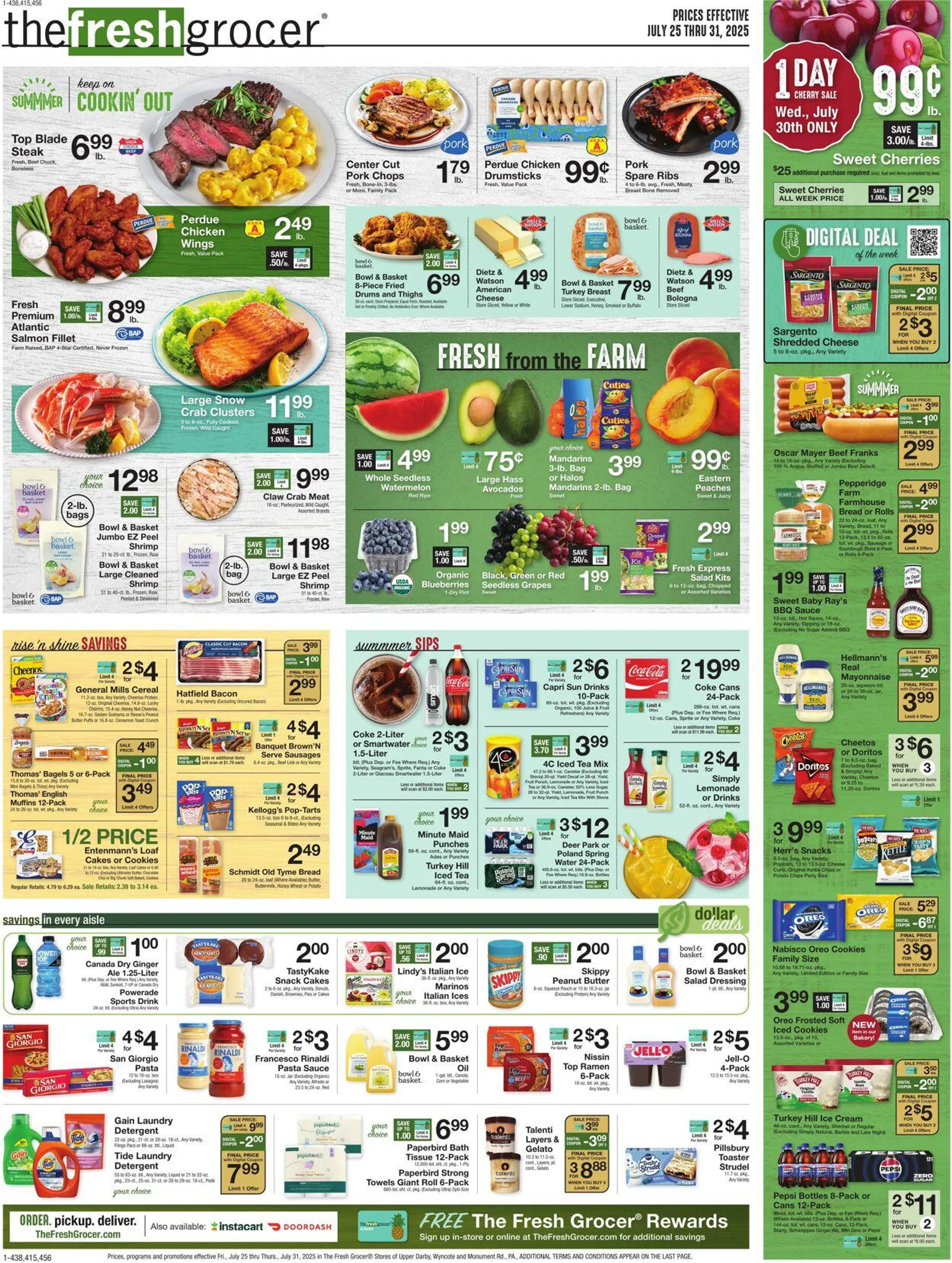 Weekly ad Gerrity's Supermarkets Current weekly ad from July 24 to July 31 2025 - Page 1