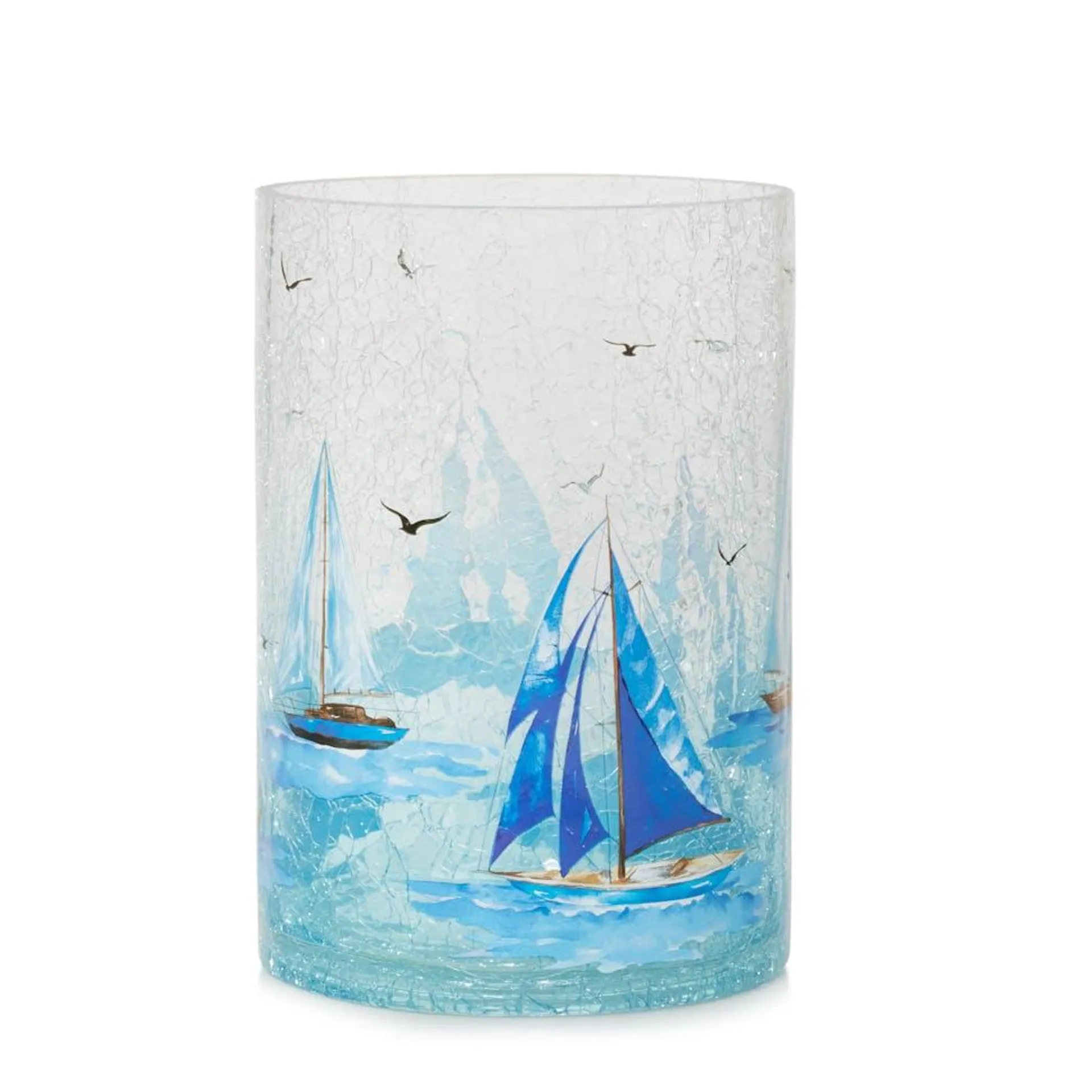 Sailboats Glass Holder