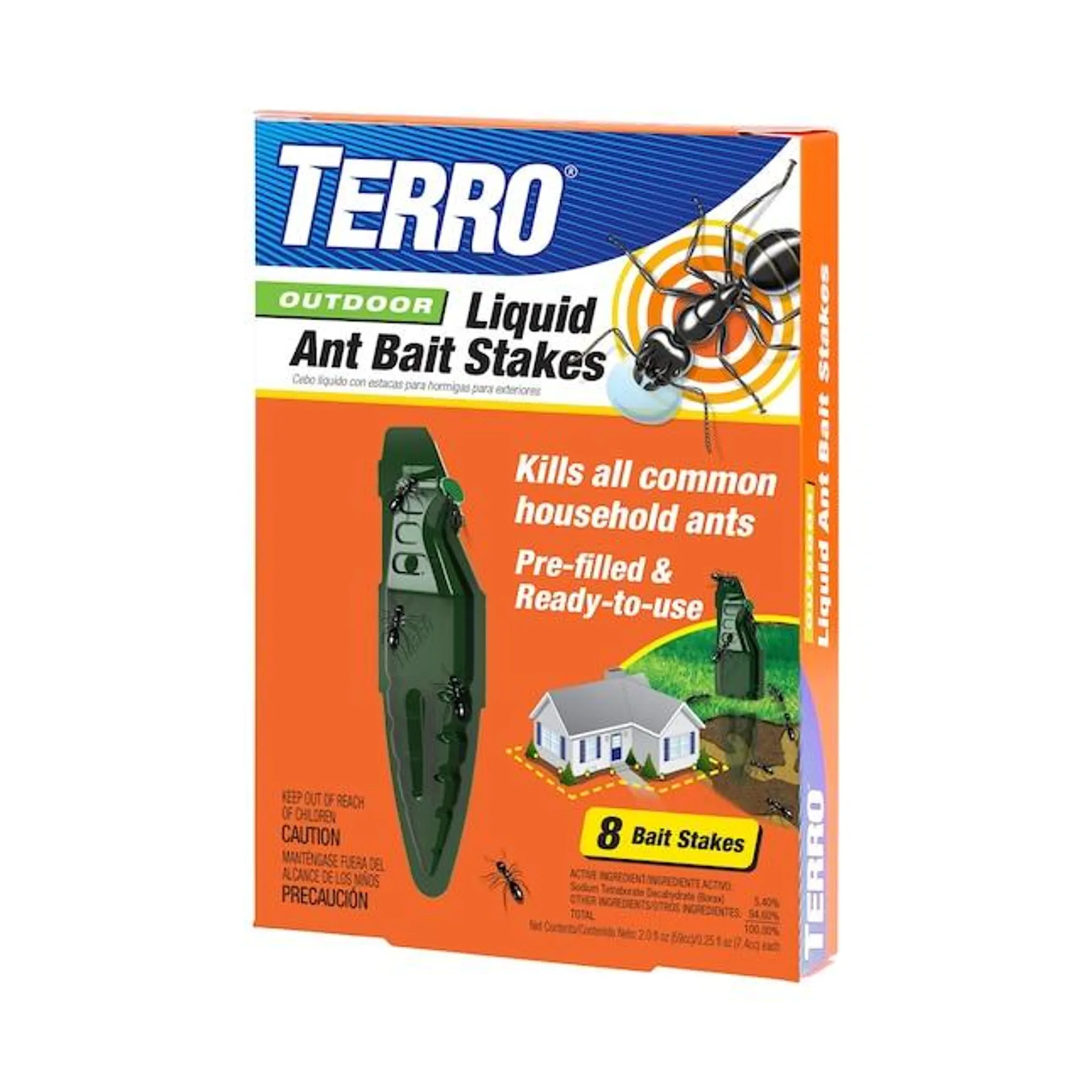 TERRO Outdoor 1.4 -fl oz Stakes Ant bait station