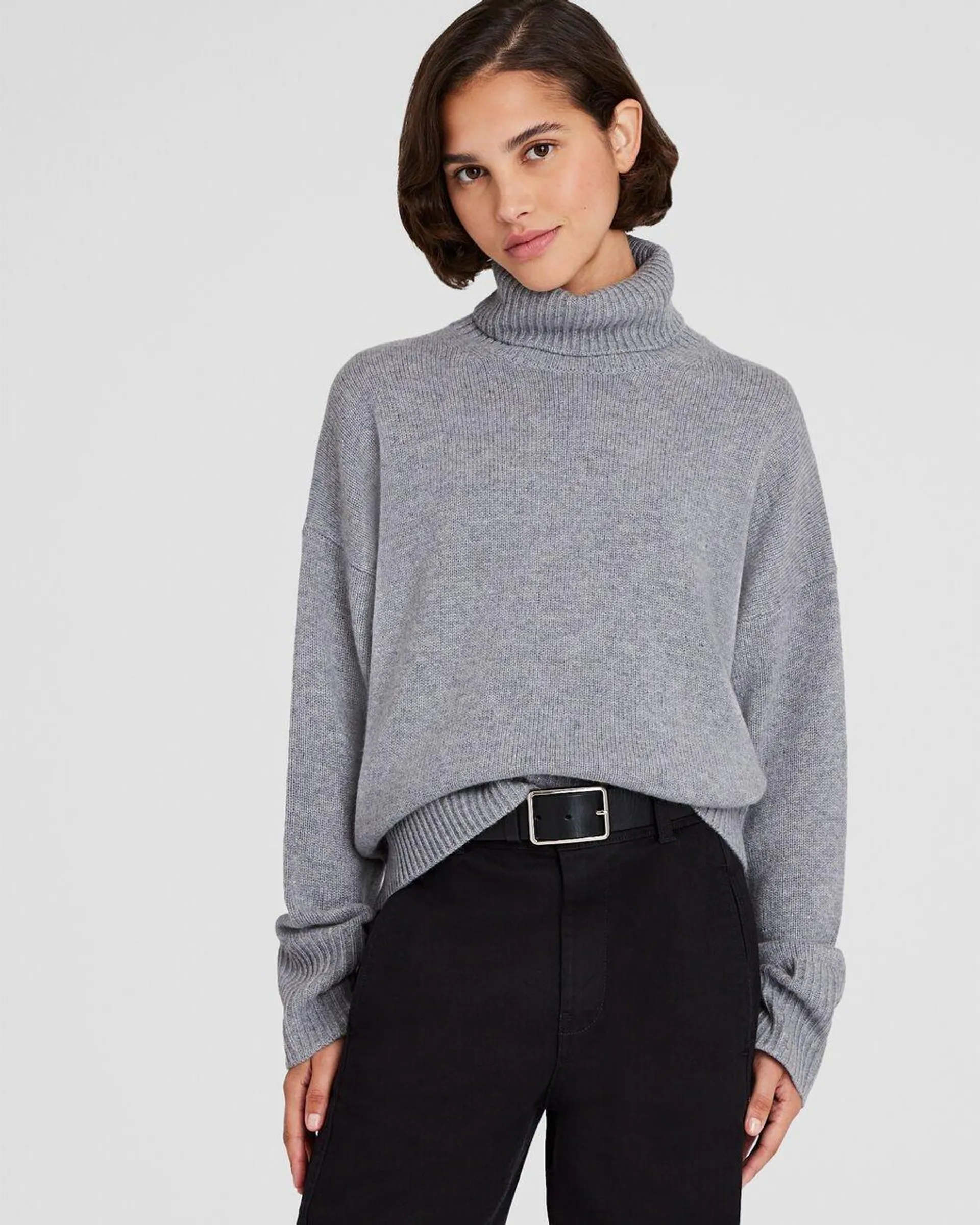 Cashmere Turtleneck Pullover