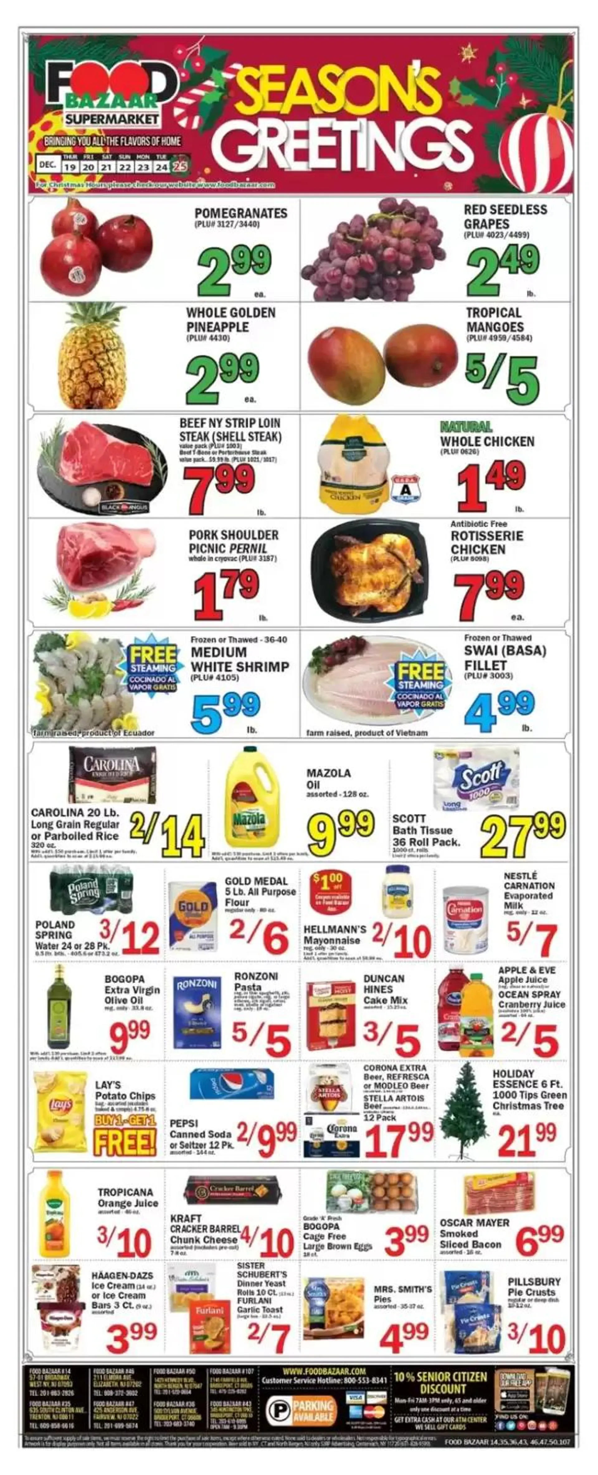 Food Bazaar weekly ad - 1