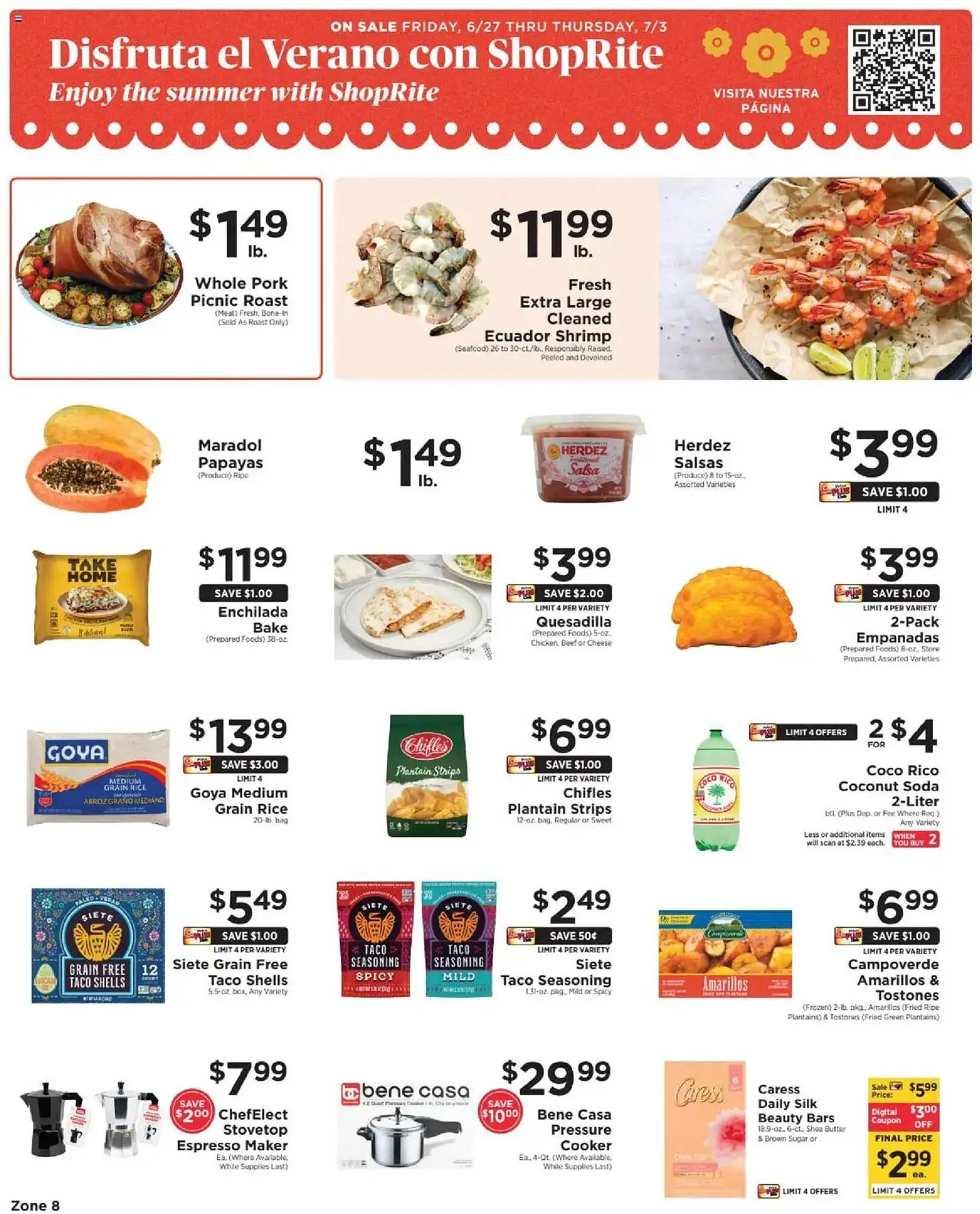 Weekly ad ShopRite Weekly Ad from June 27 to July 3 2025 - Page 1