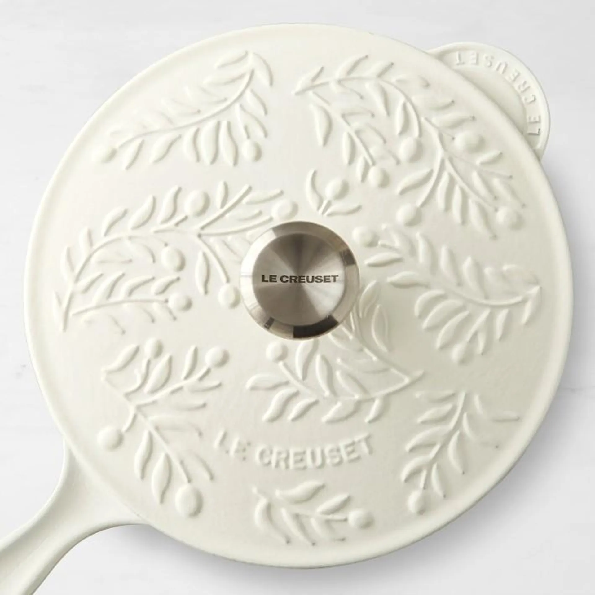 Le Creuset Olive Branch Enameled Cast Iron Saucier, 2 1/4-Qt.