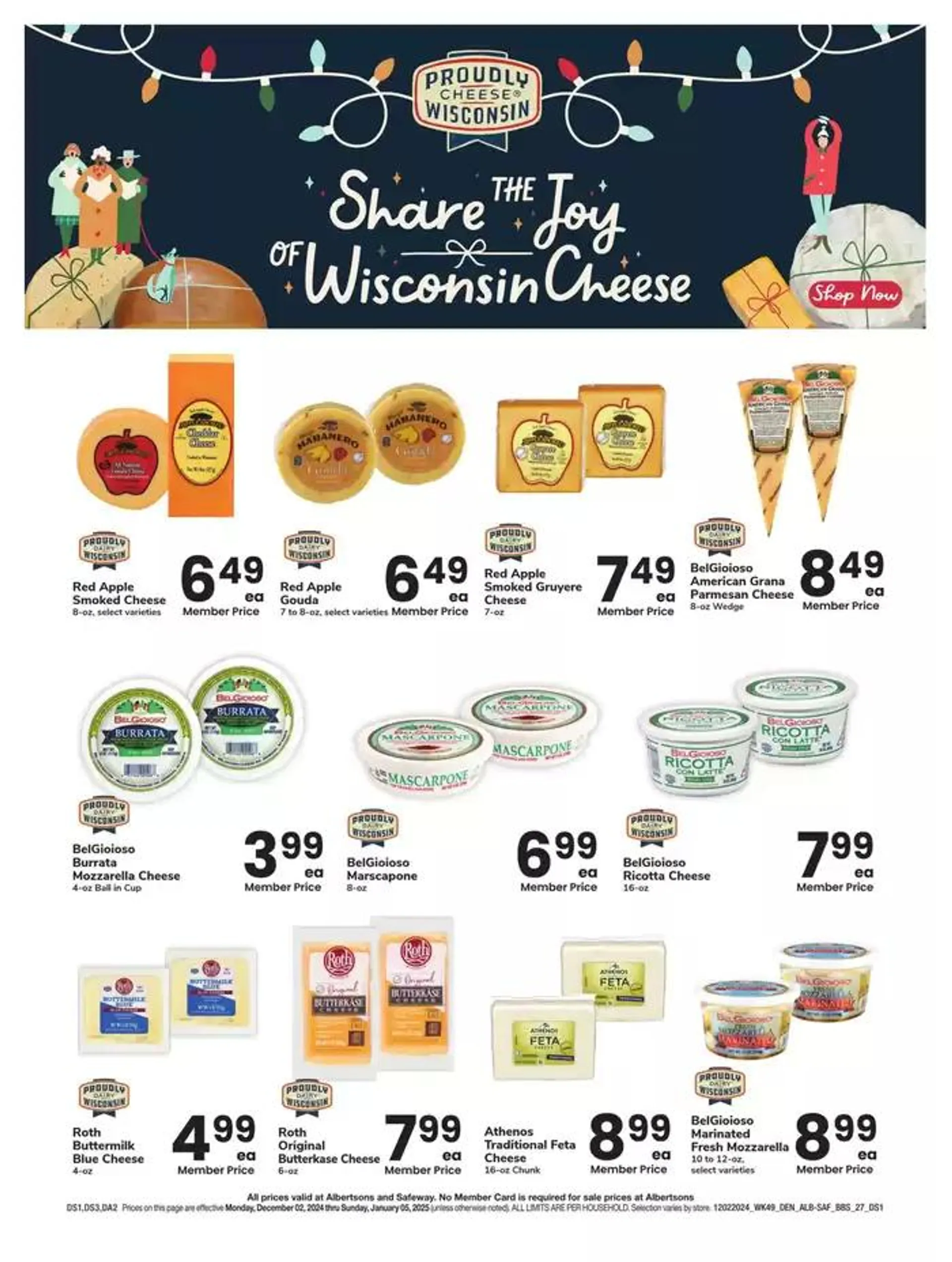 Weekly ad  Albertsons - Denver - BBS from December 2 to January 5 2025 - Page 4