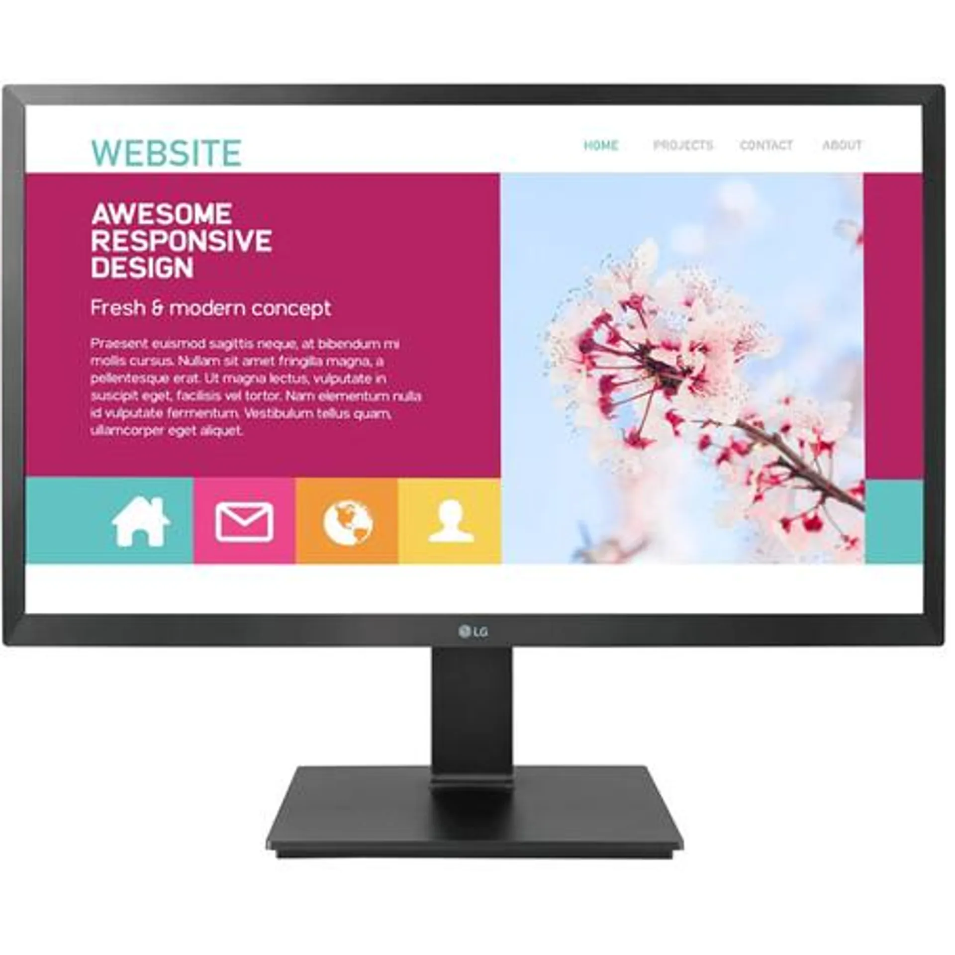 LG 27BK550Y-I 27" Monitor (Black)