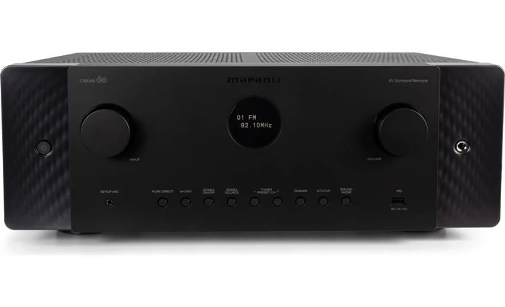 Marantz Cinema 60 7.2-channel home theater receiver with Dolby Atmos®, Bluetooth®, Apple AirPlay® 2, and Amazon Alexa compatibility