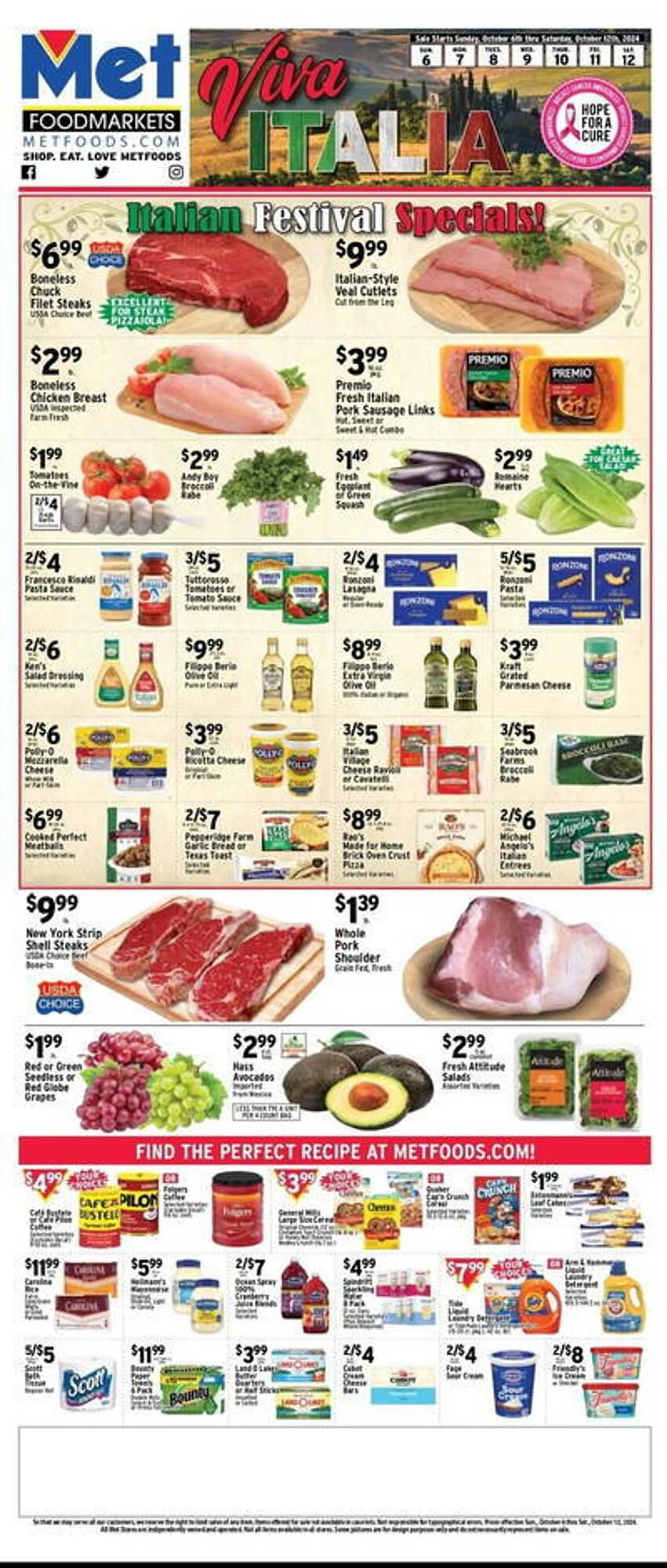 Met Foodmarkets Weekly Ad - 1