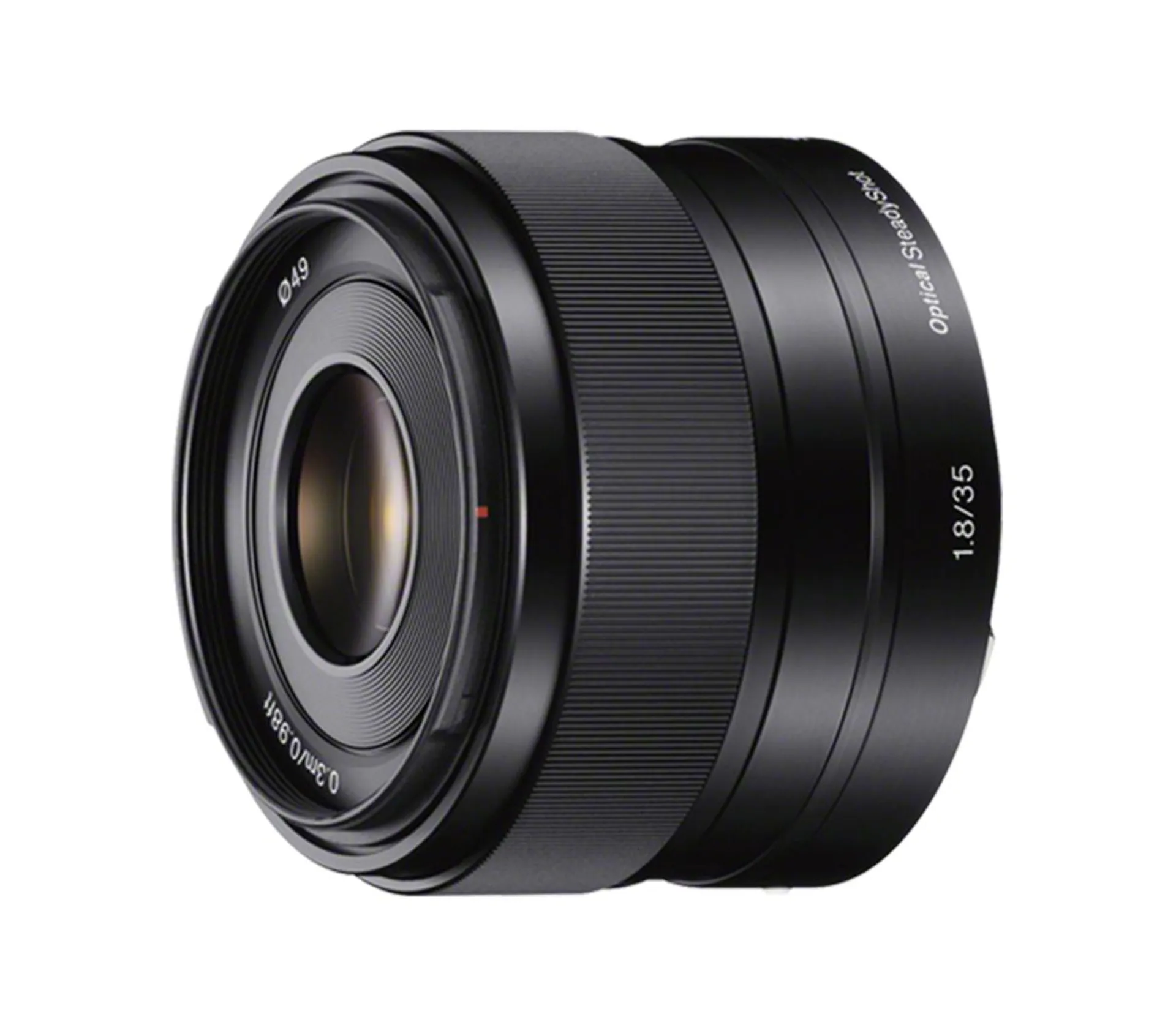E 35mm F1.8 OSS APS-C Standard Prime Lens with Optical SteadyShot